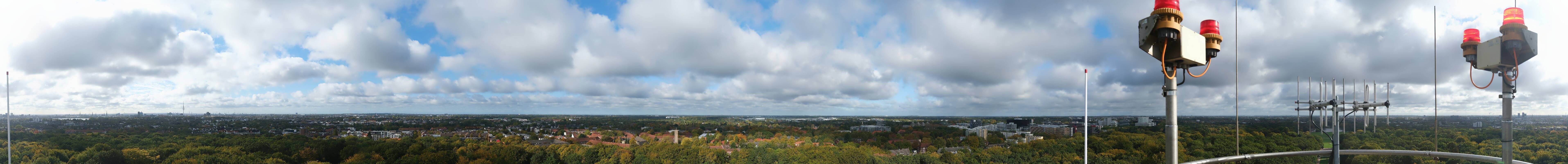 Archiv Foto Webcam Hamburg Planetarium - Aussichtsplattform