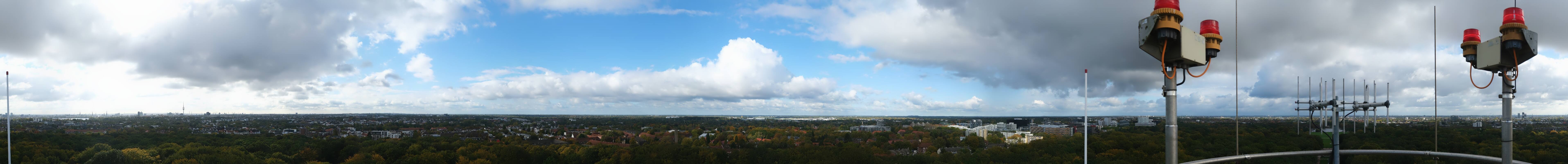 Archiv Foto Webcam Hamburg Planetarium - Aussichtsplattform