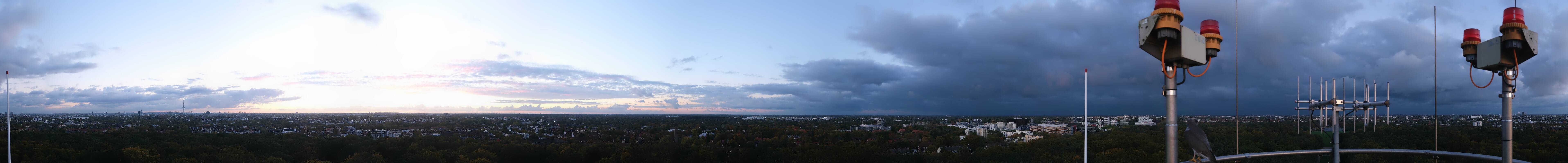 Archiv Foto Webcam Hamburg Planetarium - Aussichtsplattform