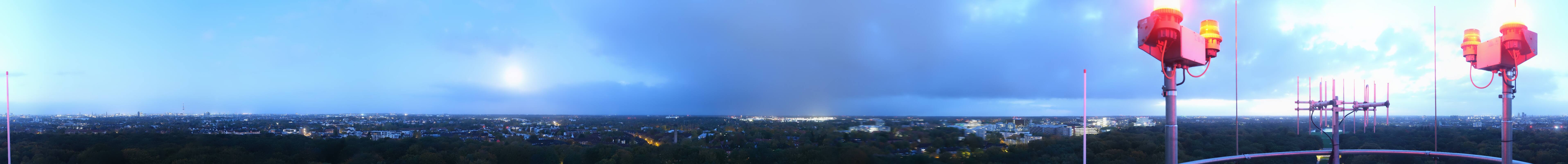 Archiv Foto Webcam Hamburg Planetarium - Aussichtsplattform