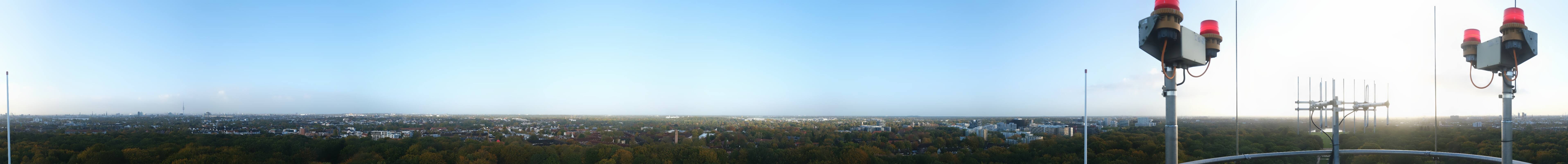 Archiv Foto Webcam Hamburg Planetarium - Aussichtsplattform