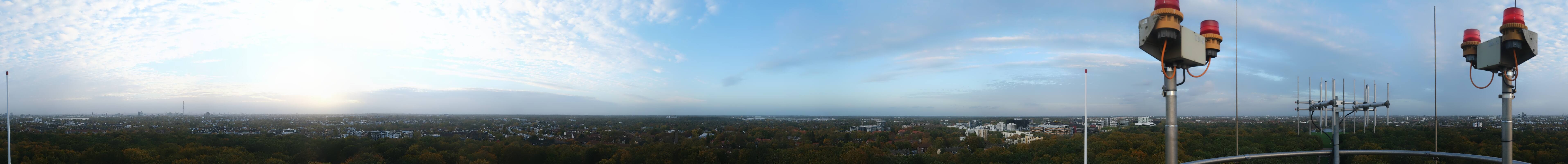 Archiv Foto Webcam Hamburg Planetarium - Aussichtsplattform