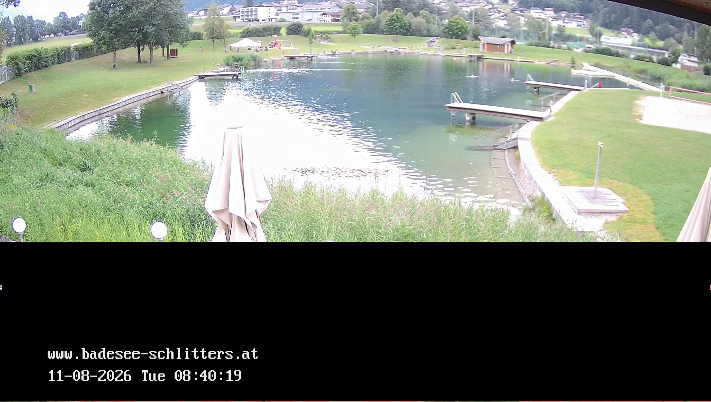 Archiv Foto Webcam Badesee Schlitters