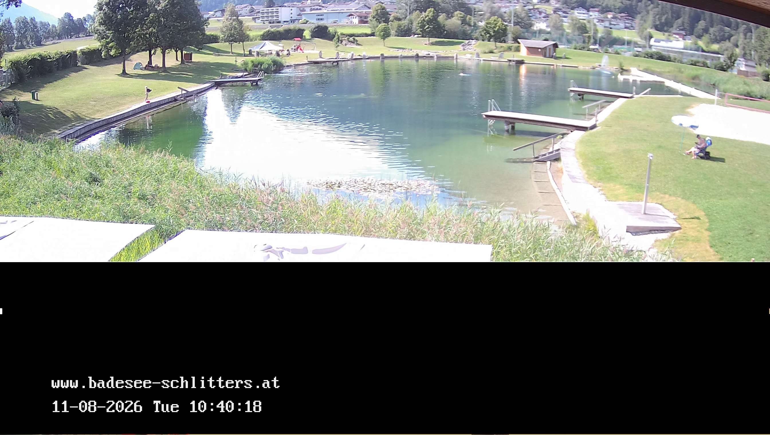 Archiv Foto Webcam Badesee Schlitters