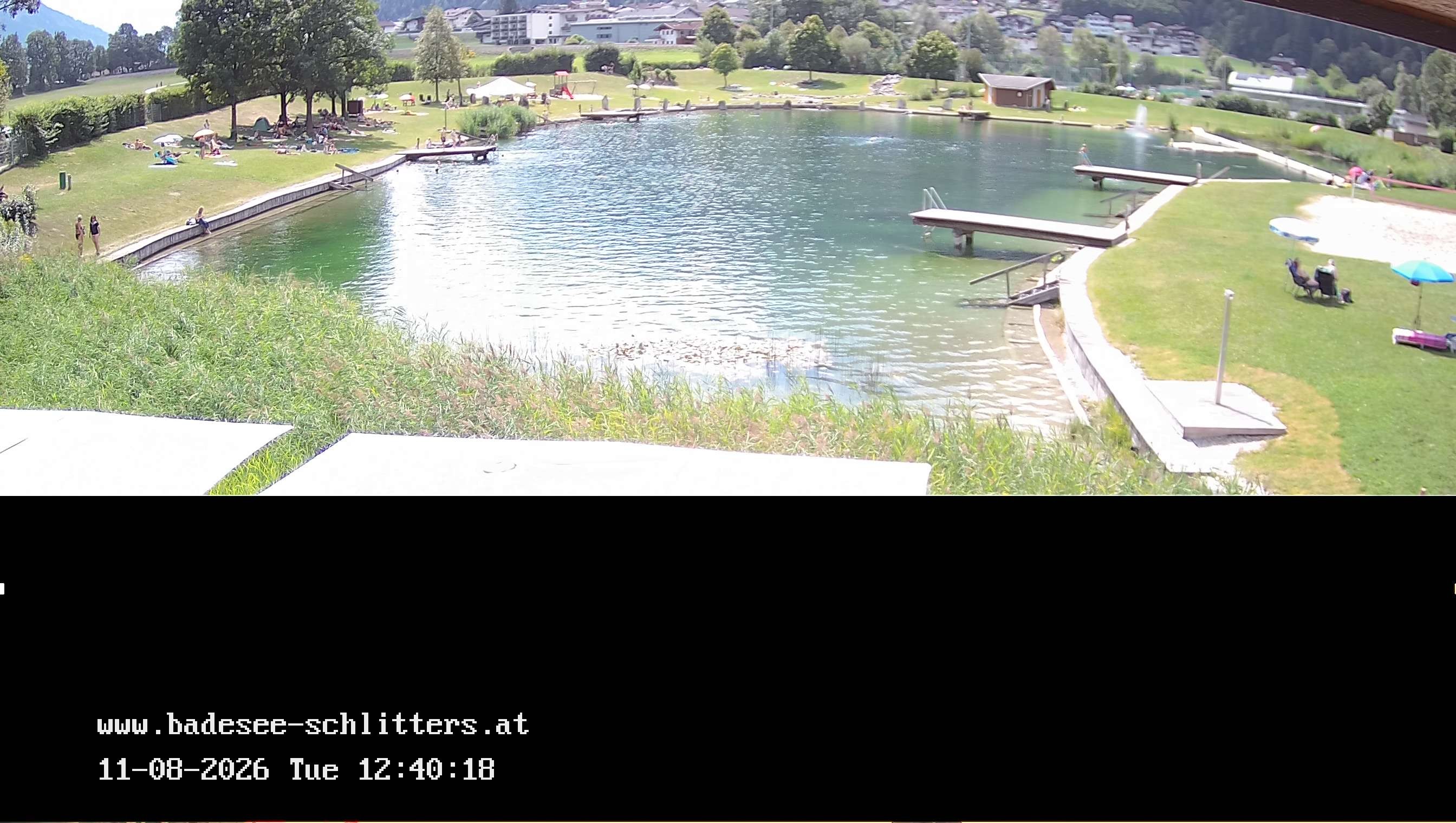 Archiv Foto Webcam Badesee Schlitters