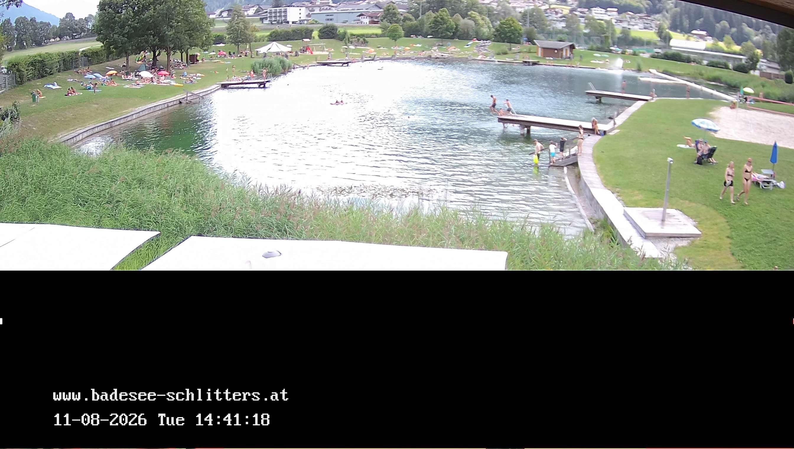 Archiv Foto Webcam Badesee Schlitters