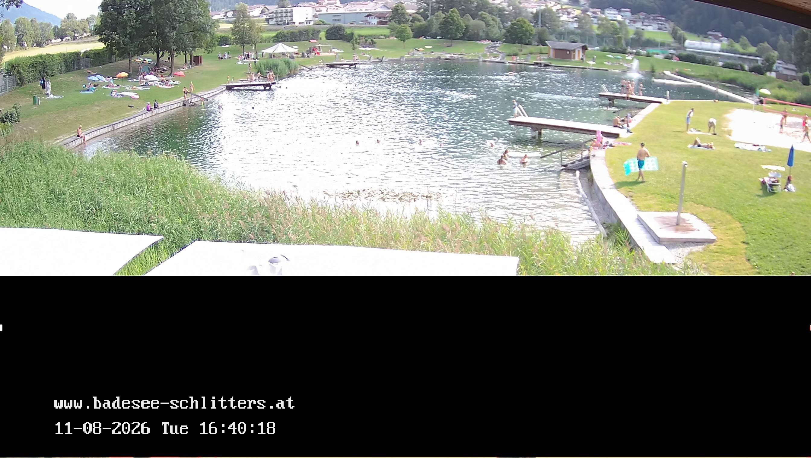 Archiv Foto Webcam Badesee Schlitters