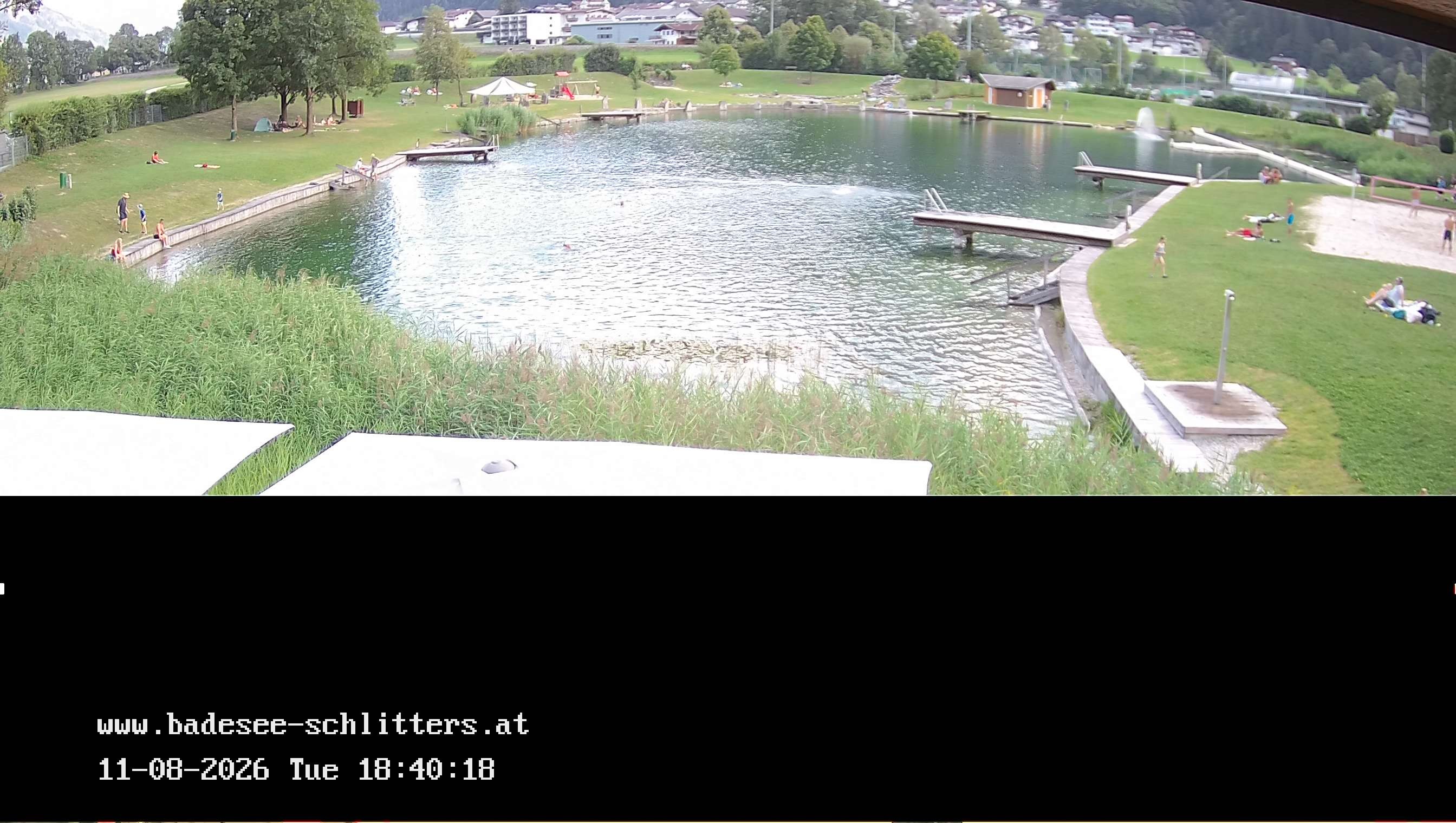 Archiv Foto Webcam Badesee Schlitters