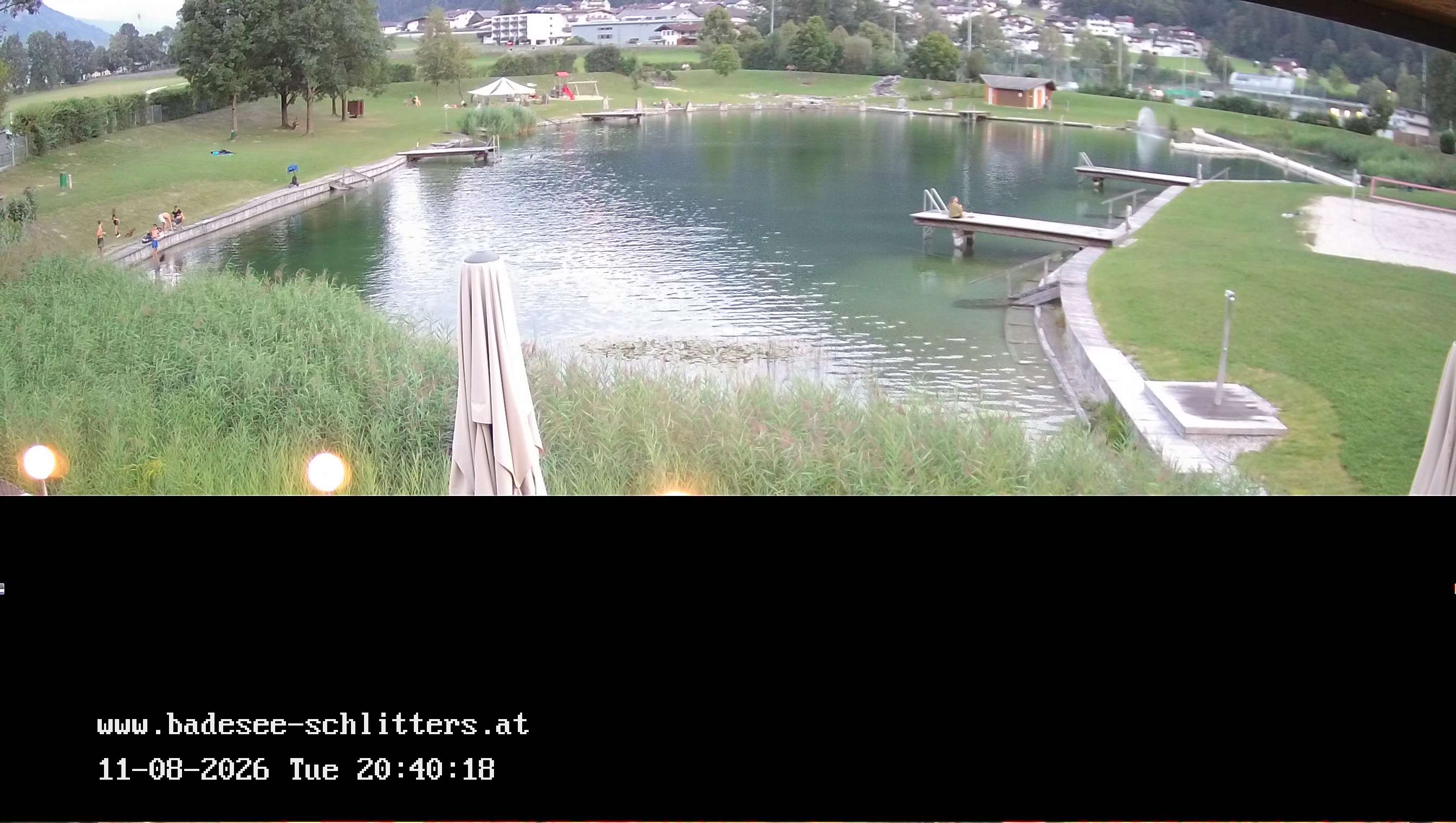 Archiv Foto Webcam Badesee Schlitters