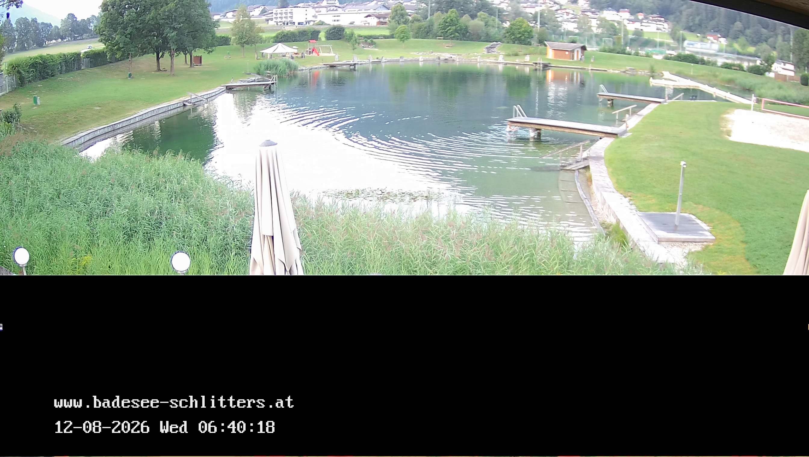 Archiv Foto Webcam Badesee Schlitters
