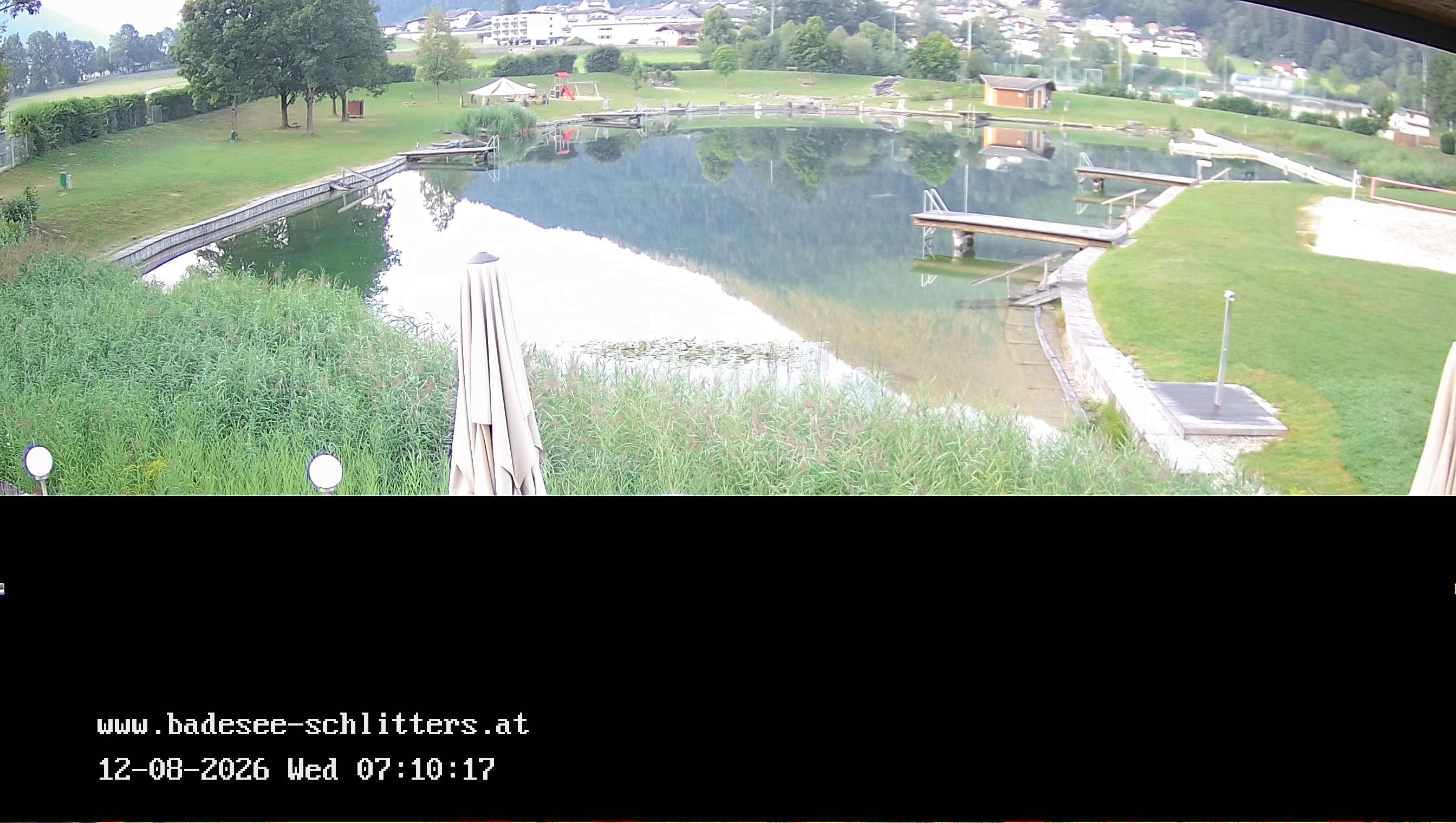 Archiv Foto Webcam Badesee Schlitters