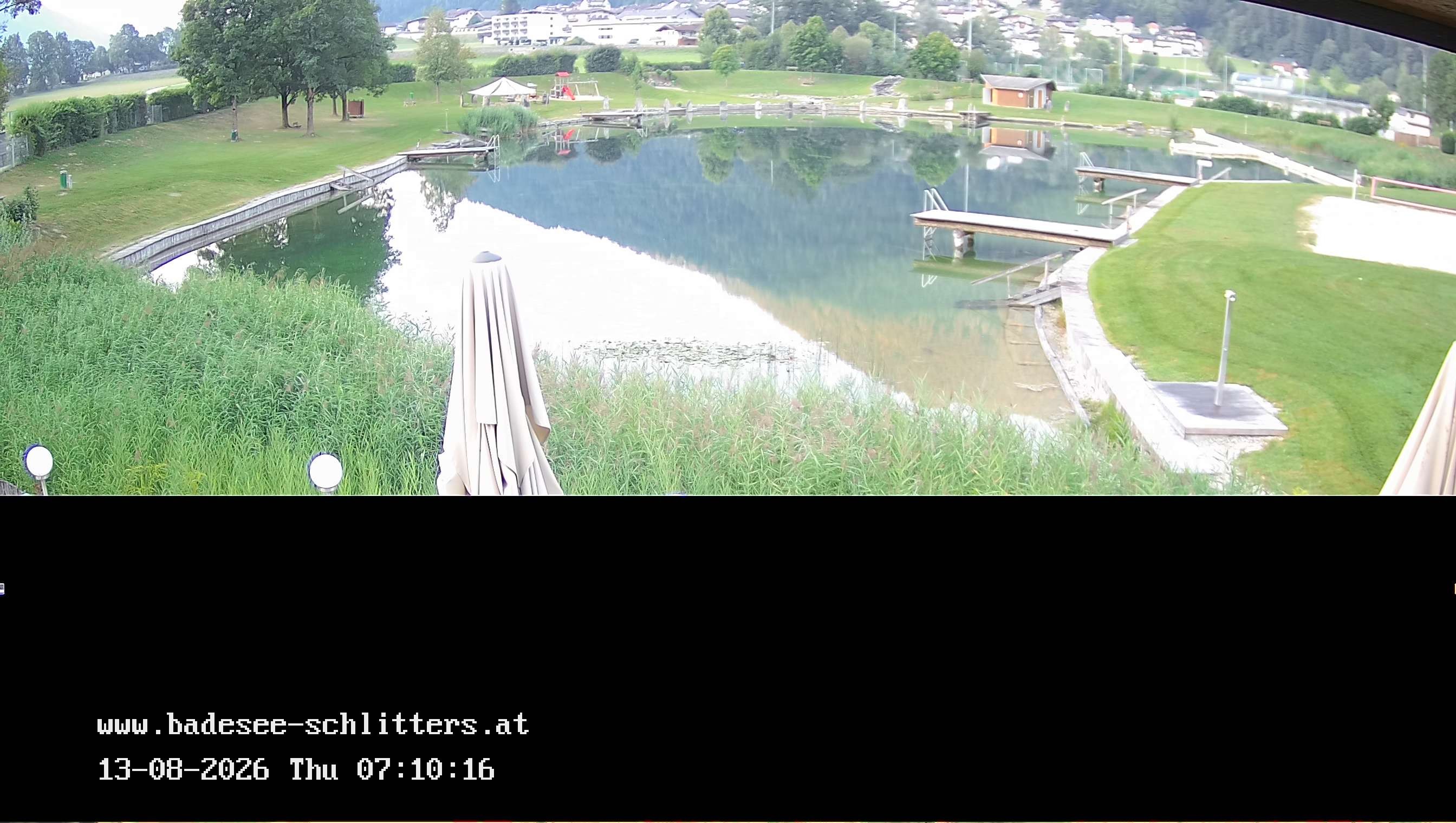 Archiv Foto Webcam Badesee Schlitters
