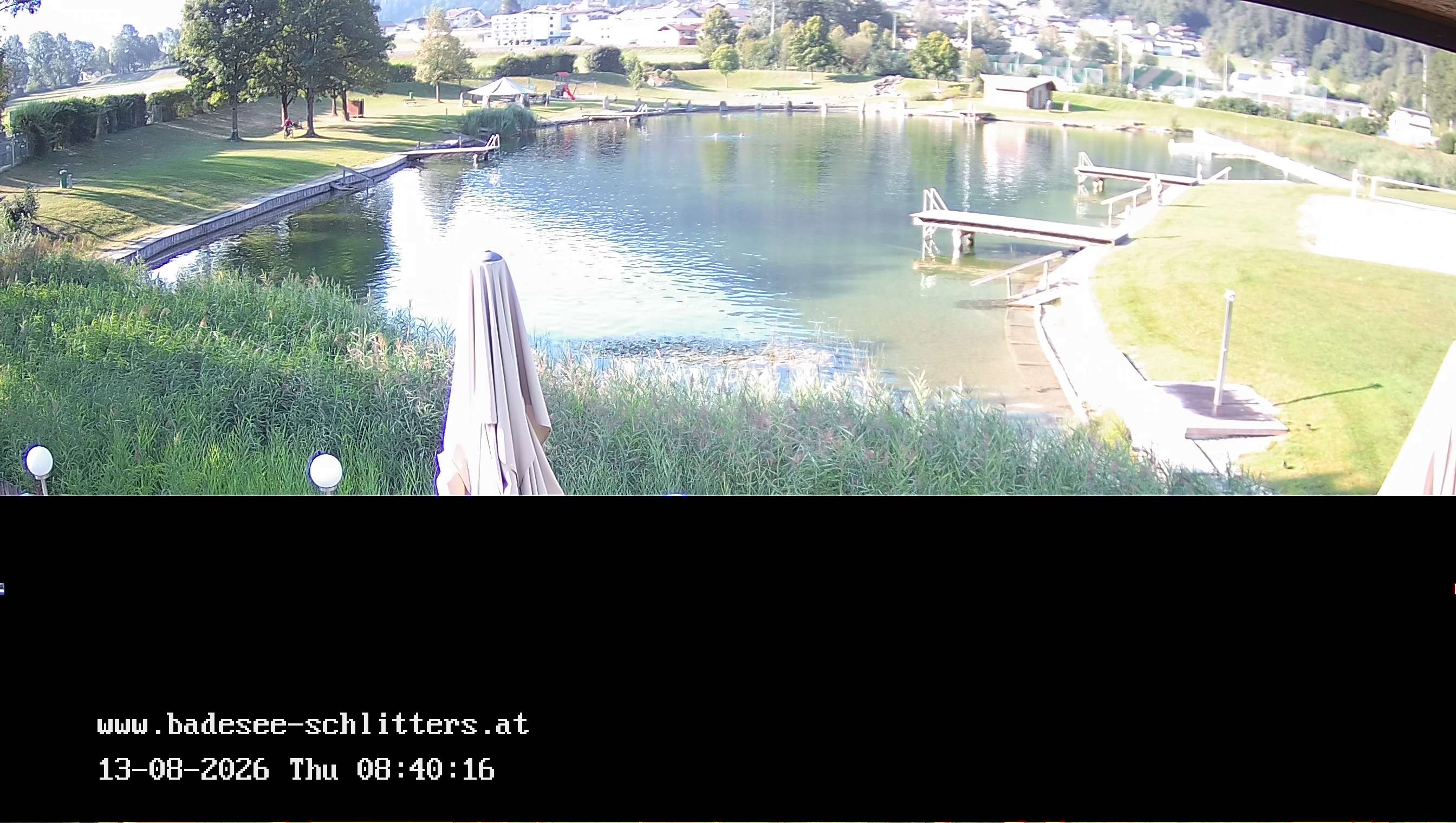 Archiv Foto Webcam Badesee Schlitters