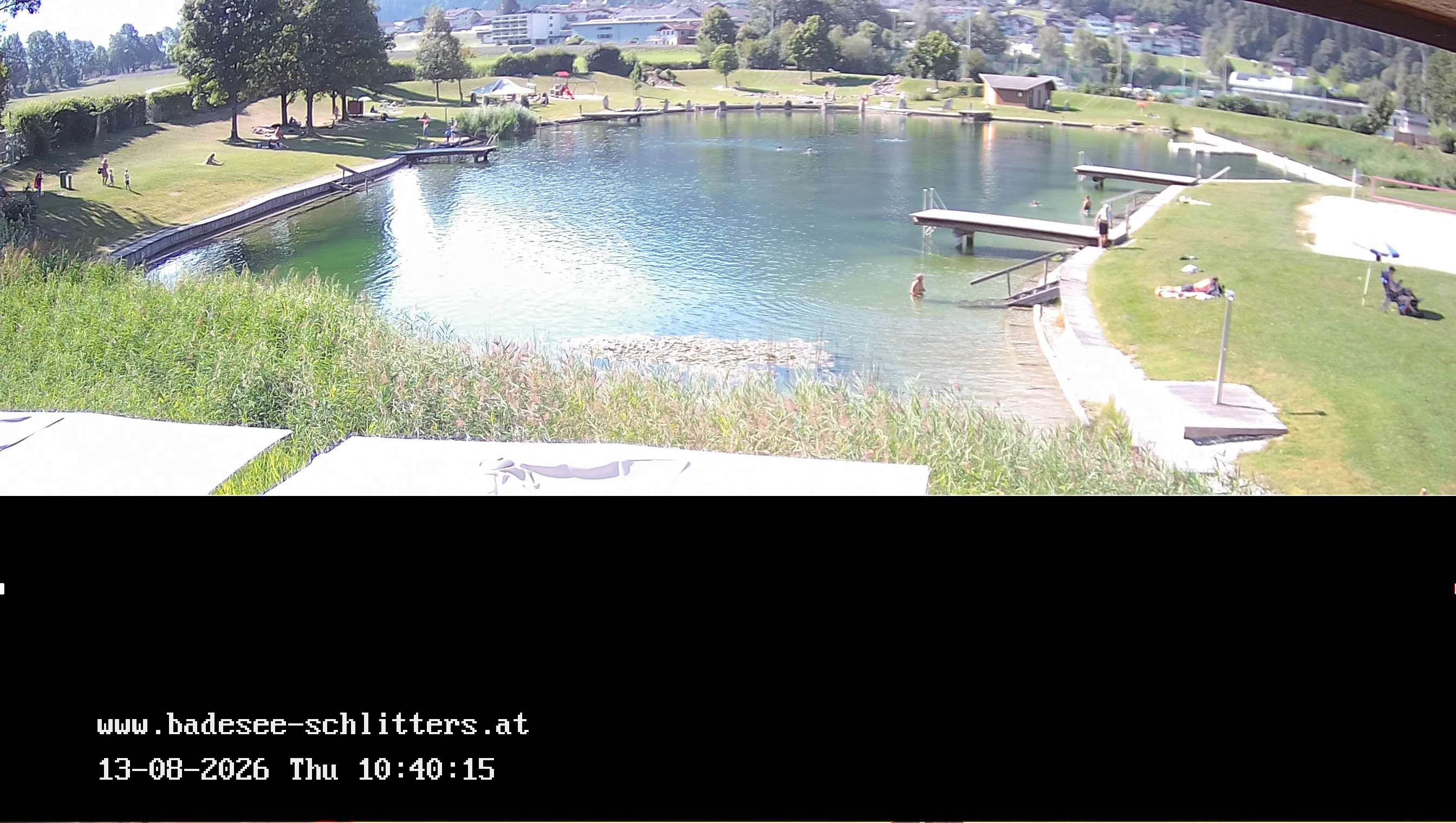 Archiv Foto Webcam Badesee Schlitters