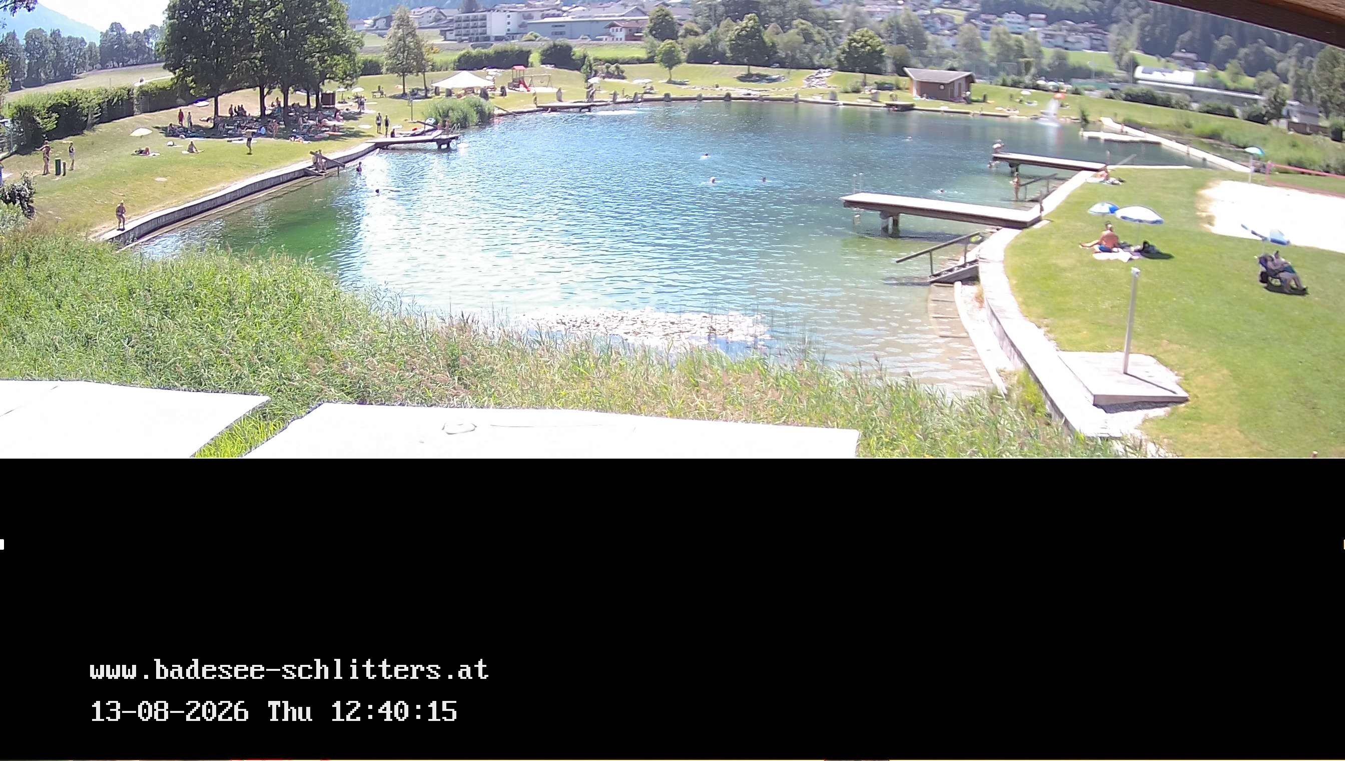 Archiv Foto Webcam Badesee Schlitters