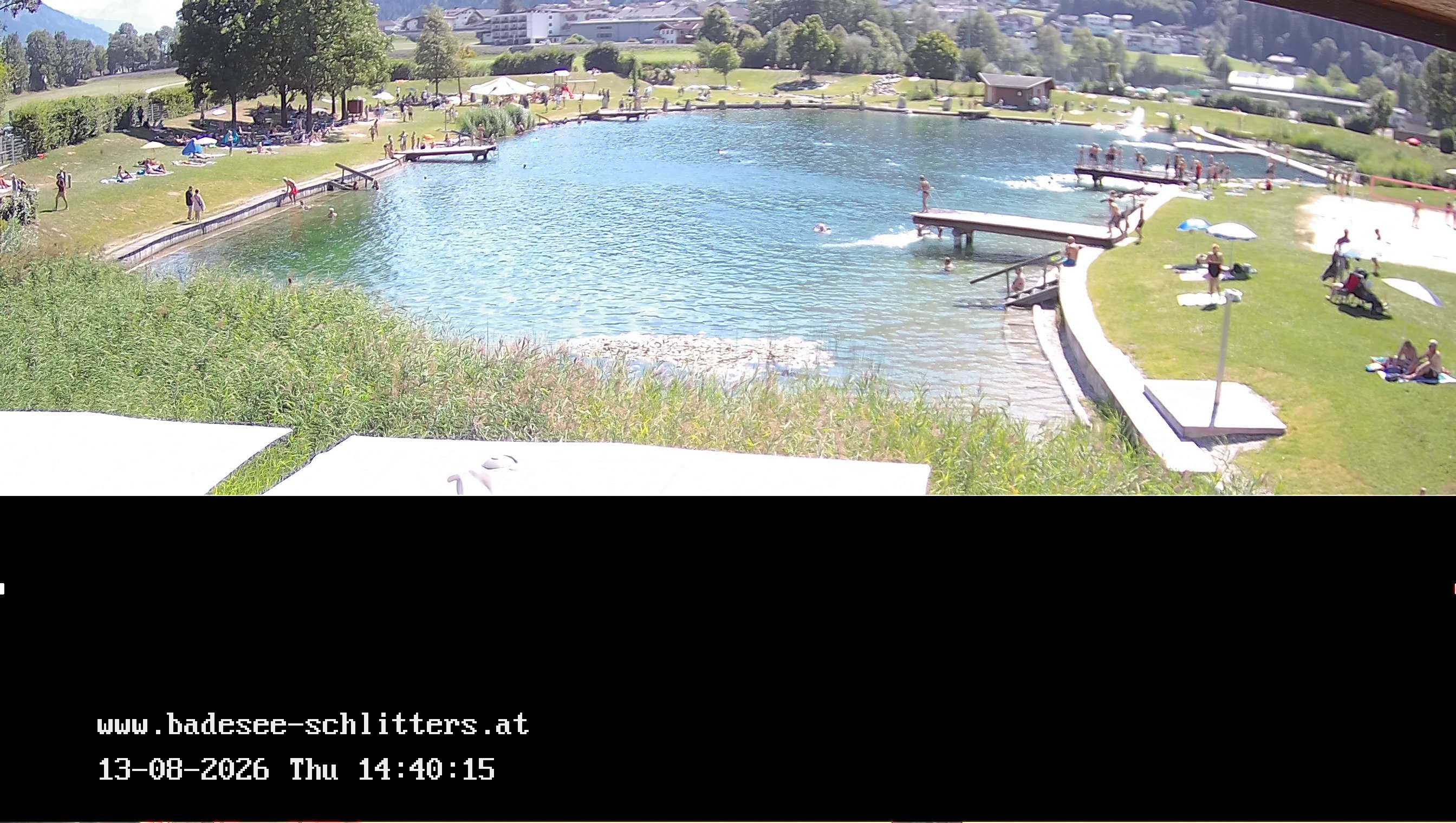 Archiv Foto Webcam Badesee Schlitters