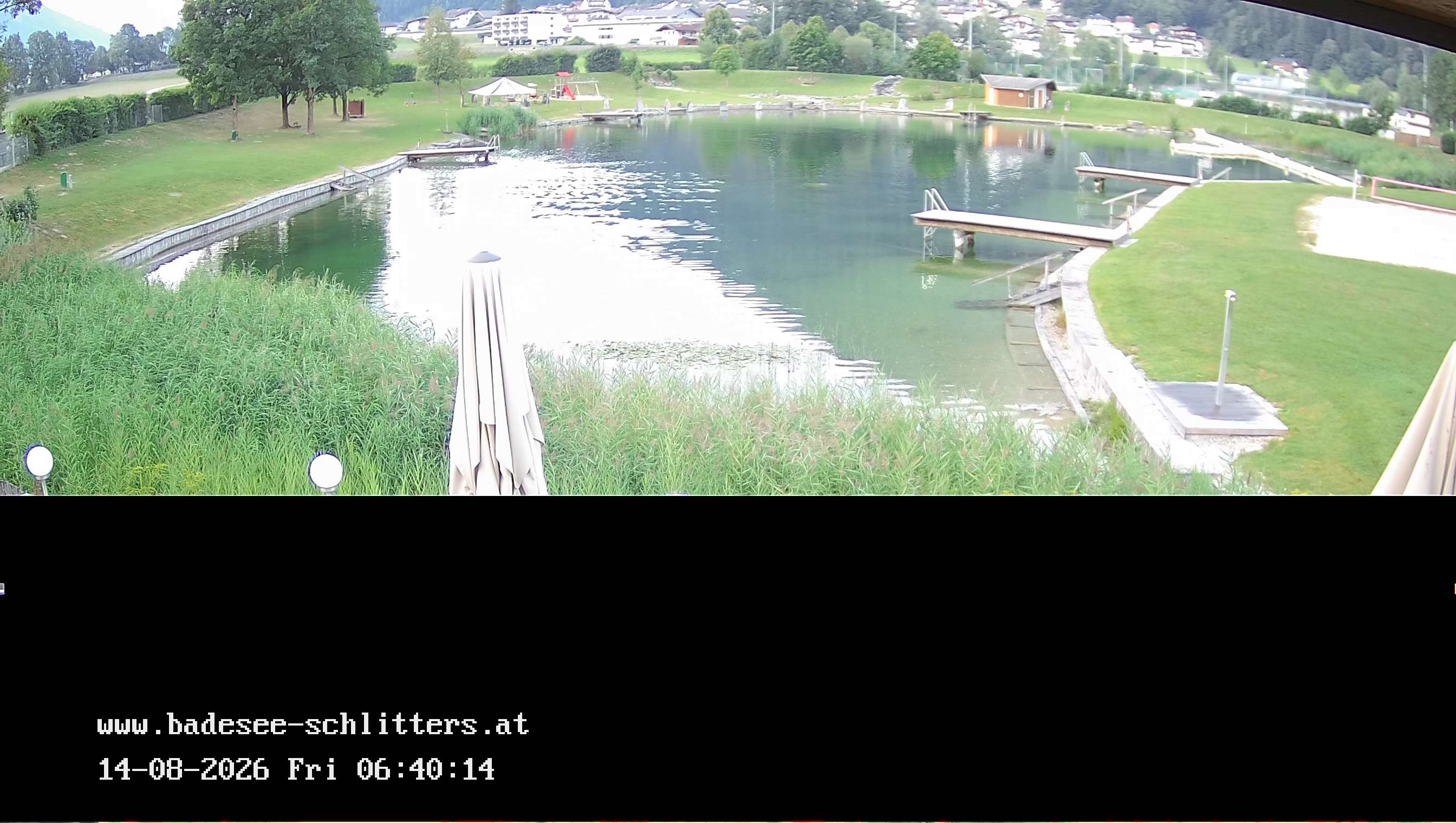 Archiv Foto Webcam Badesee Schlitters