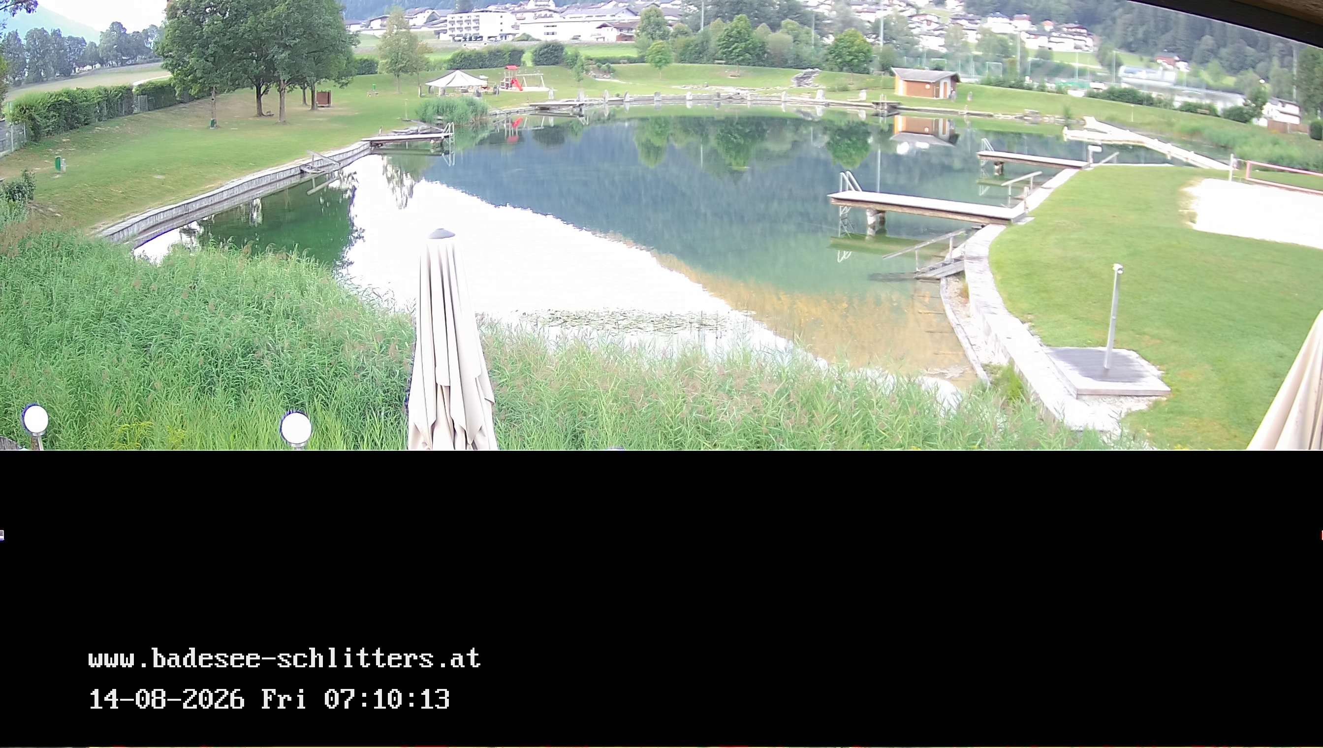 Archiv Foto Webcam Badesee Schlitters