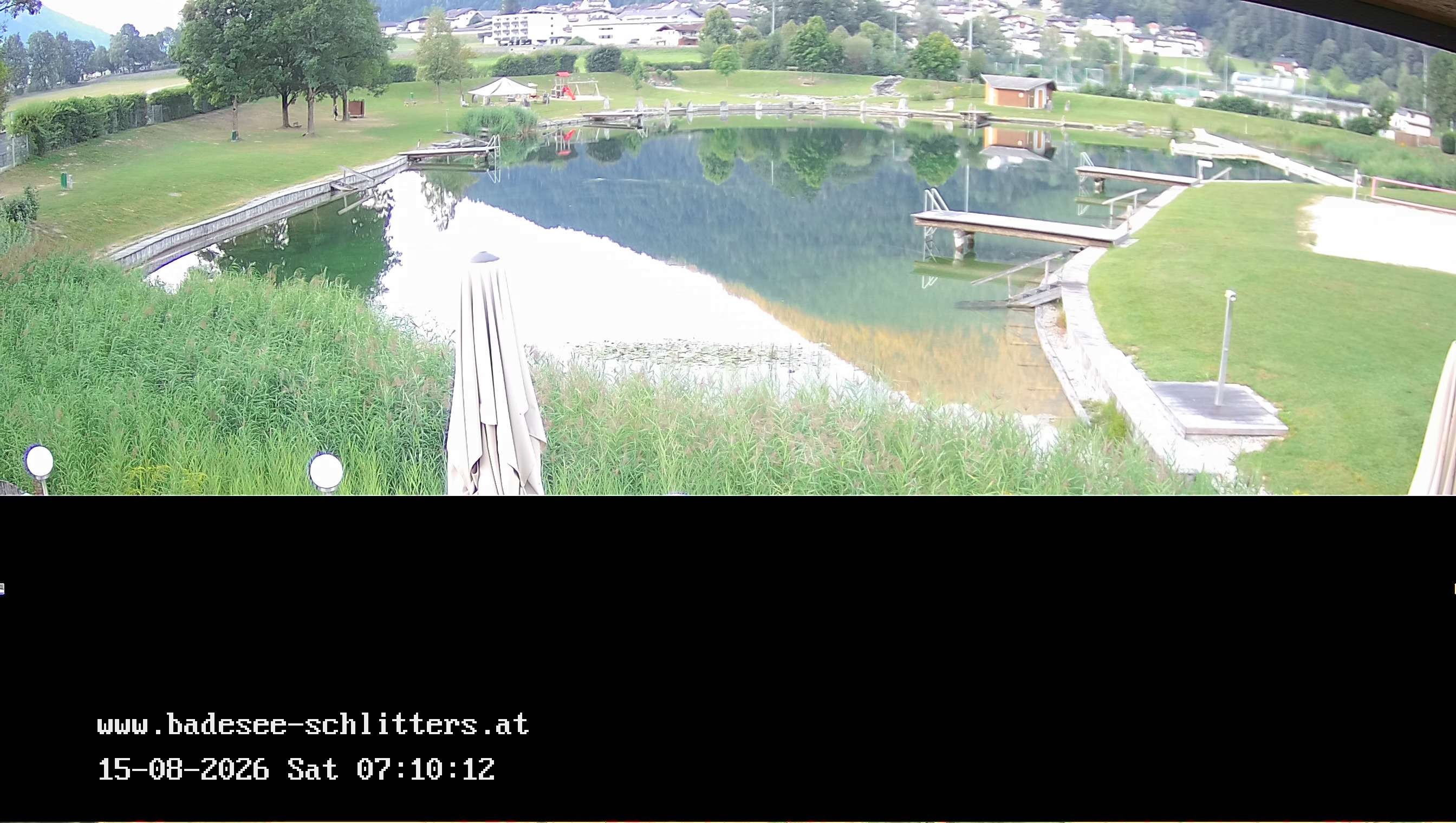 Archiv Foto Webcam Badesee Schlitters