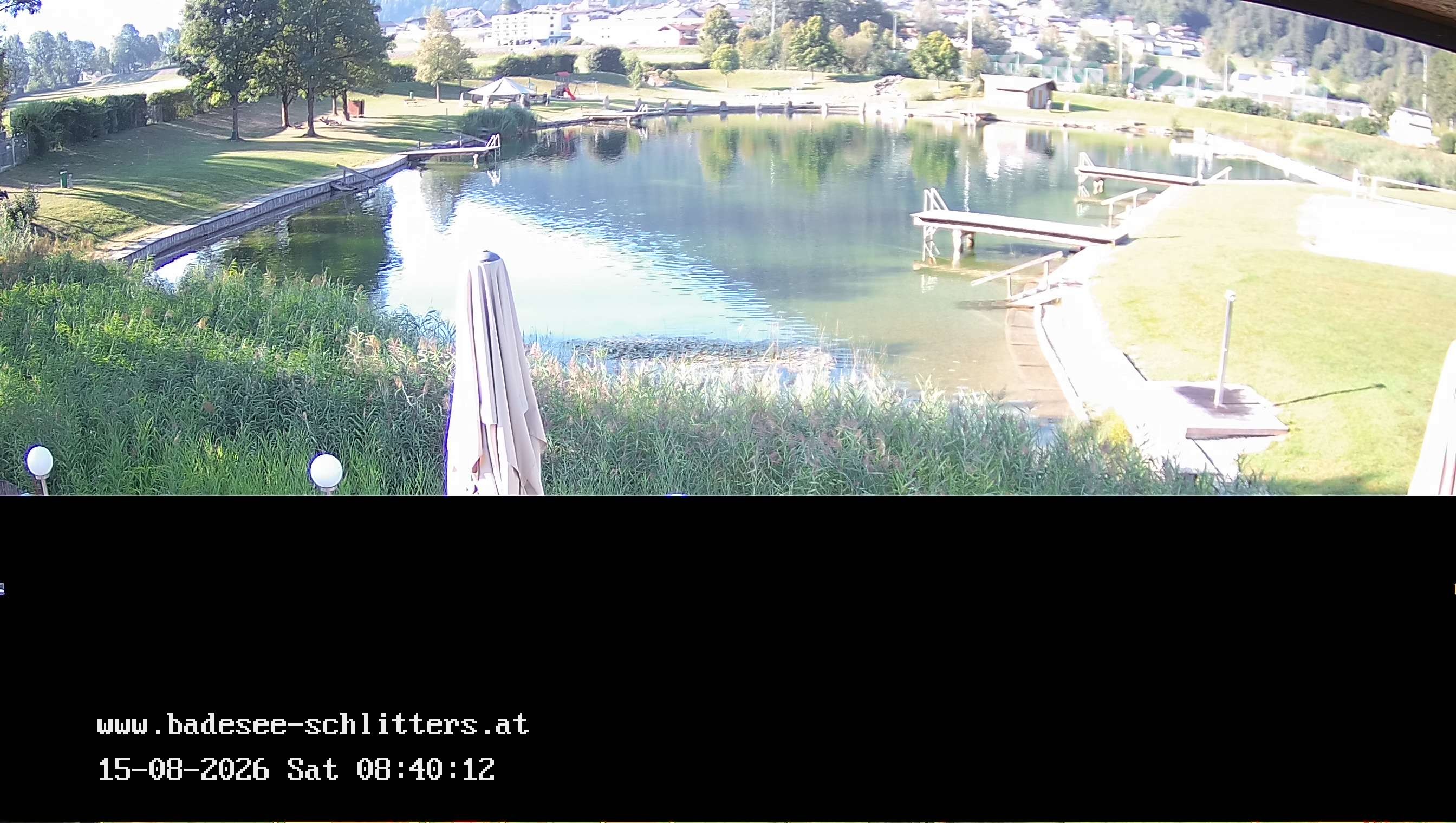 Archiv Foto Webcam Badesee Schlitters
