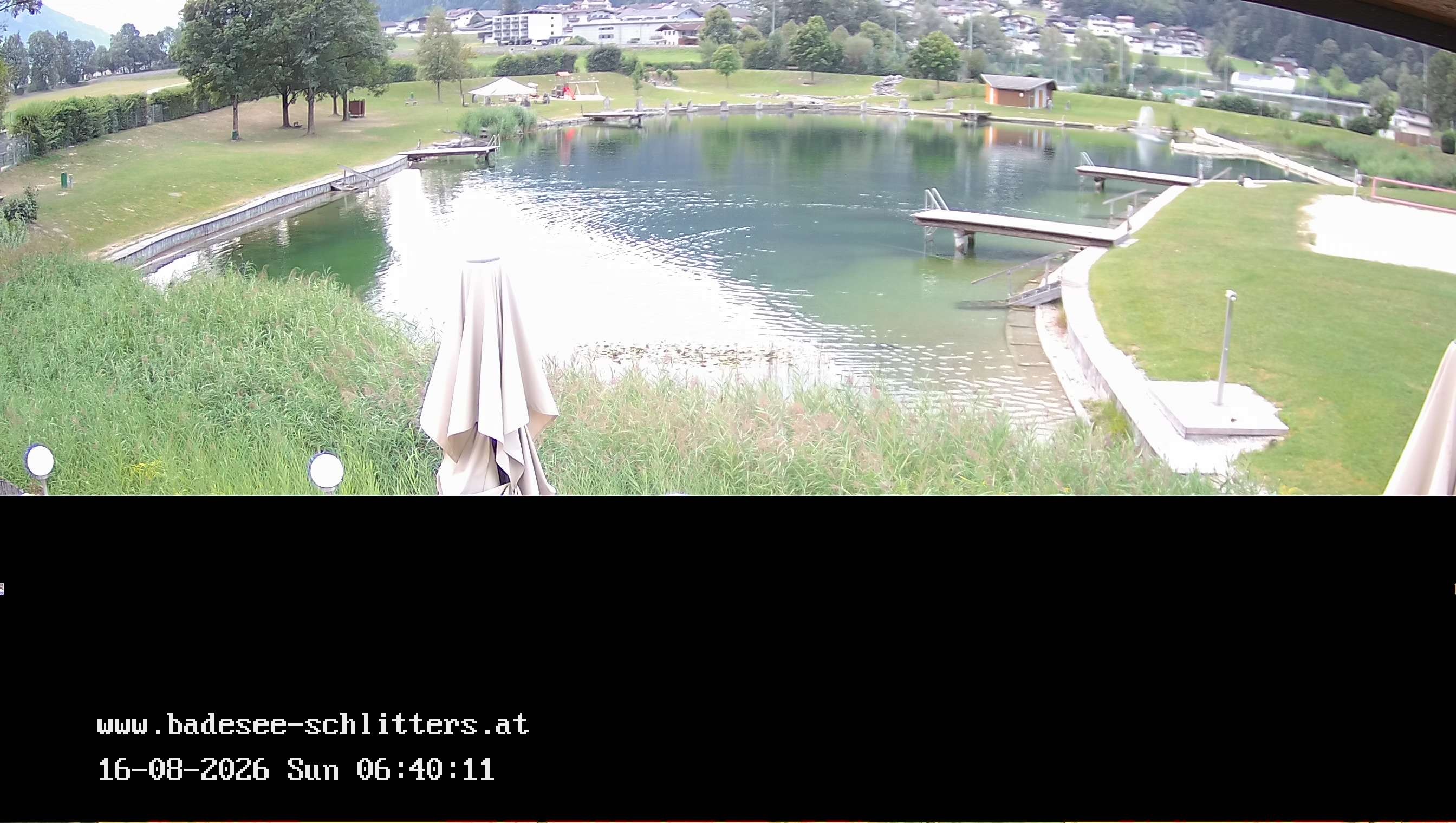 Archiv Foto Webcam Badesee Schlitters