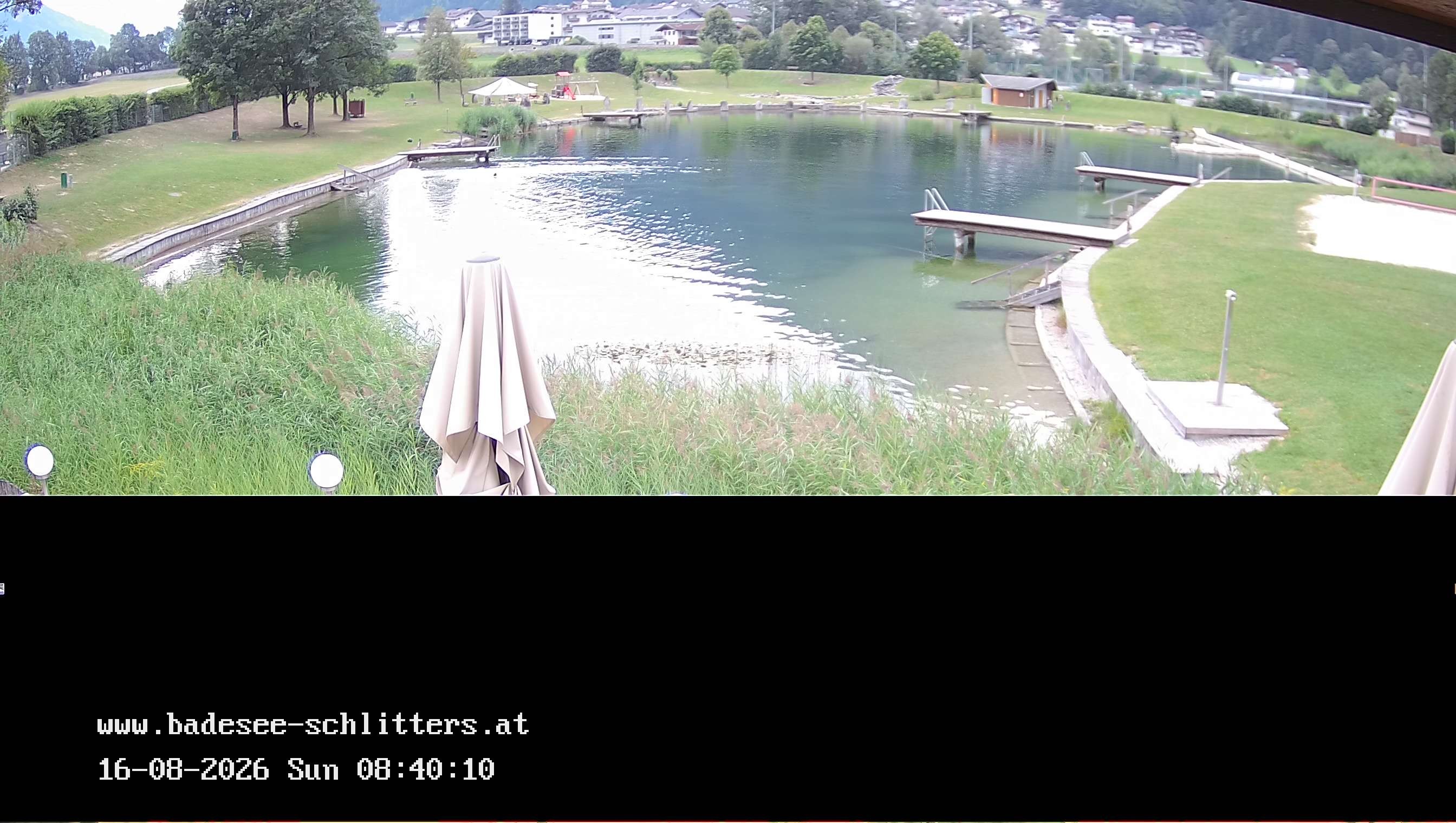 Archiv Foto Webcam Badesee Schlitters