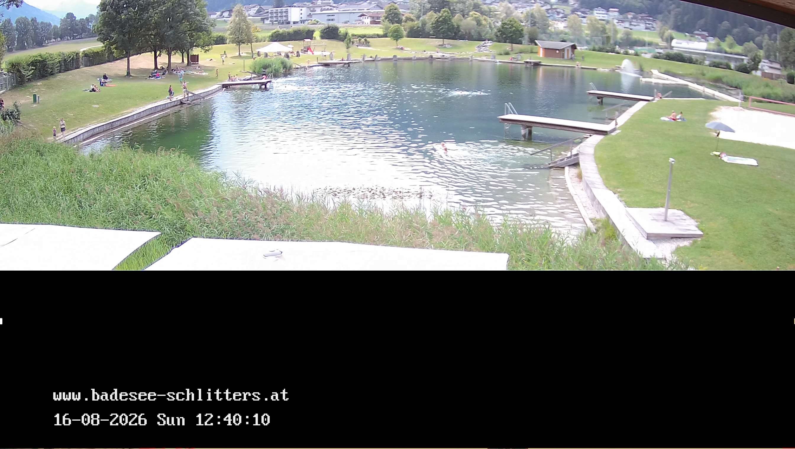 Archiv Foto Webcam Badesee Schlitters