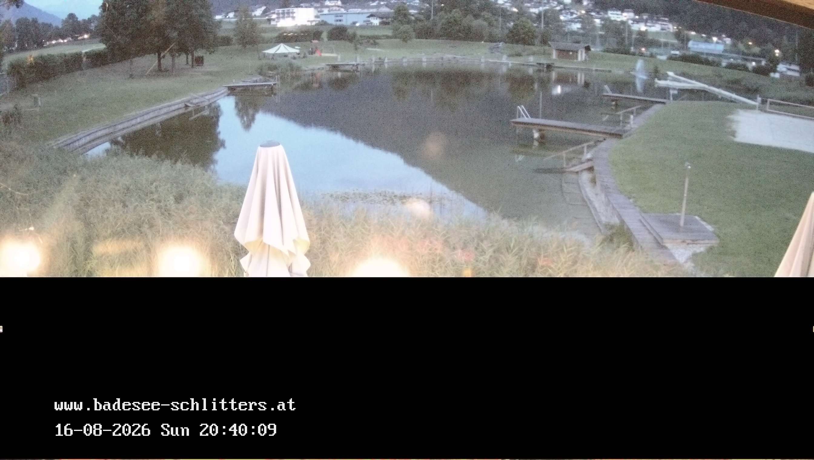 Archived image Webcam Lake Schlitters
