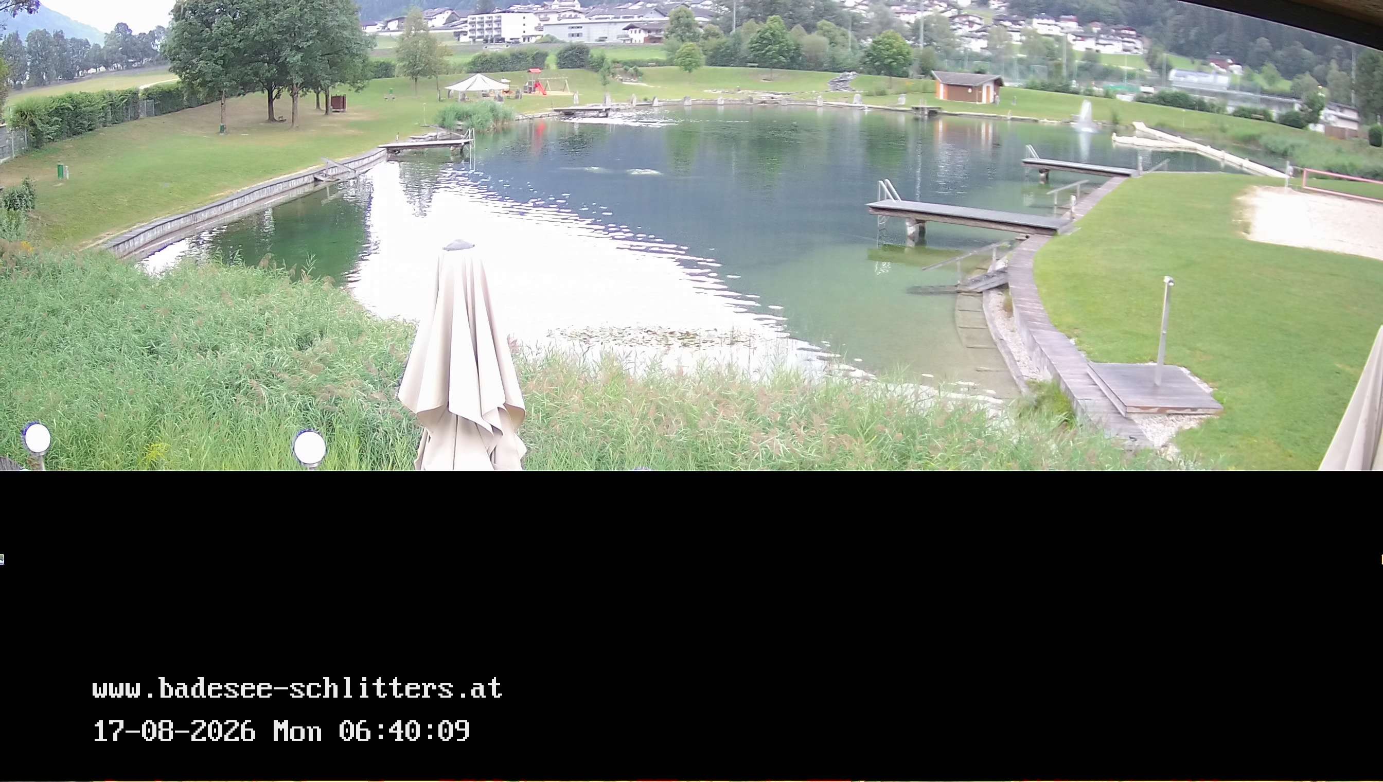 Archiv Foto Webcam Badesee Schlitters