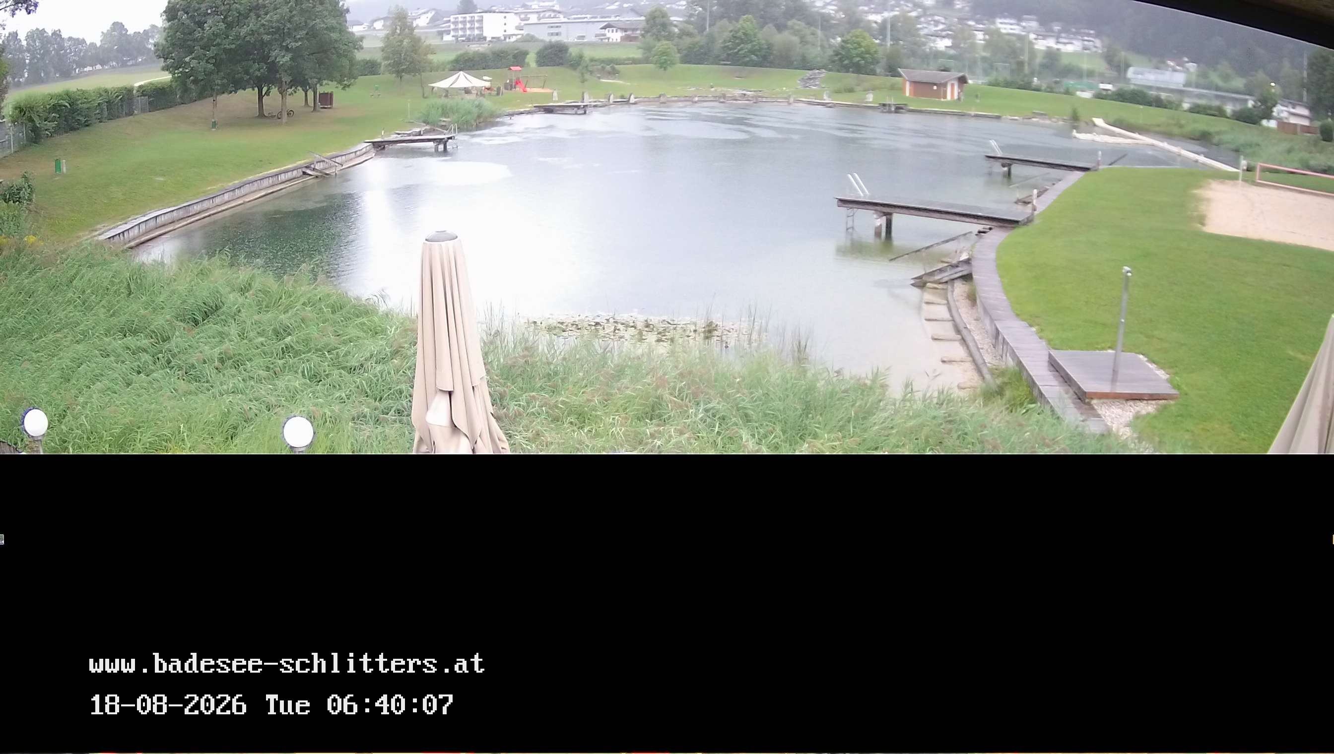 Archiv Foto Webcam Badesee Schlitters