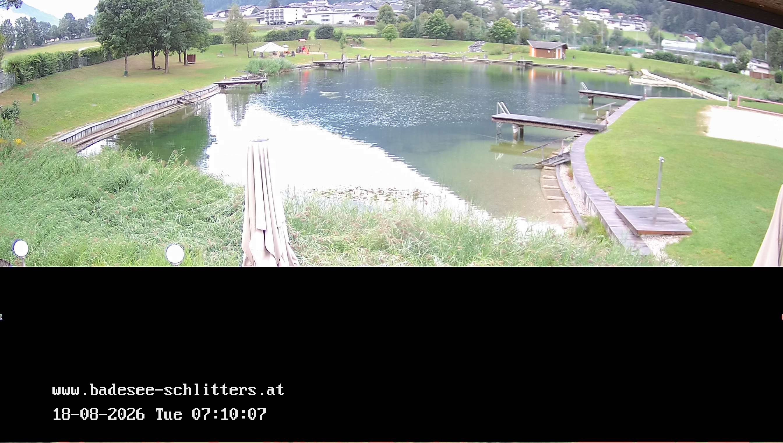 Archiv Foto Webcam Badesee Schlitters