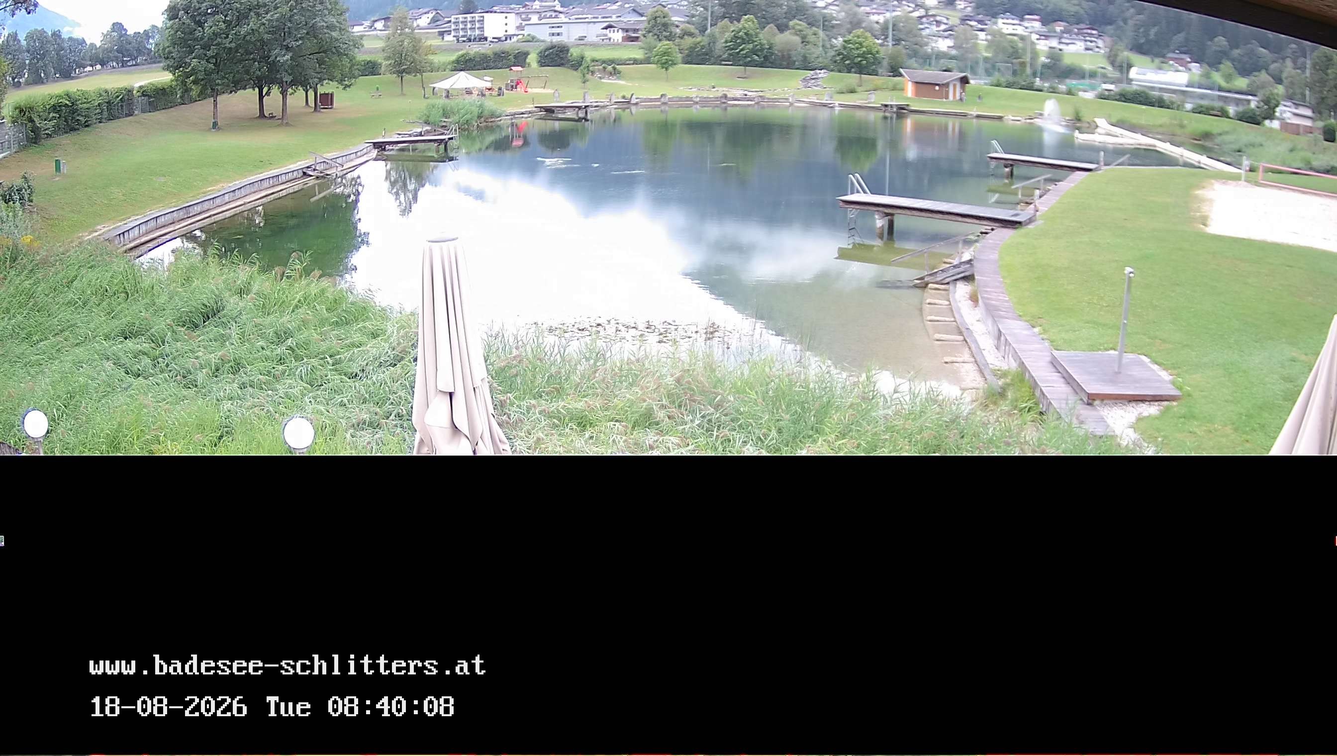 Archiv Foto Webcam Badesee Schlitters