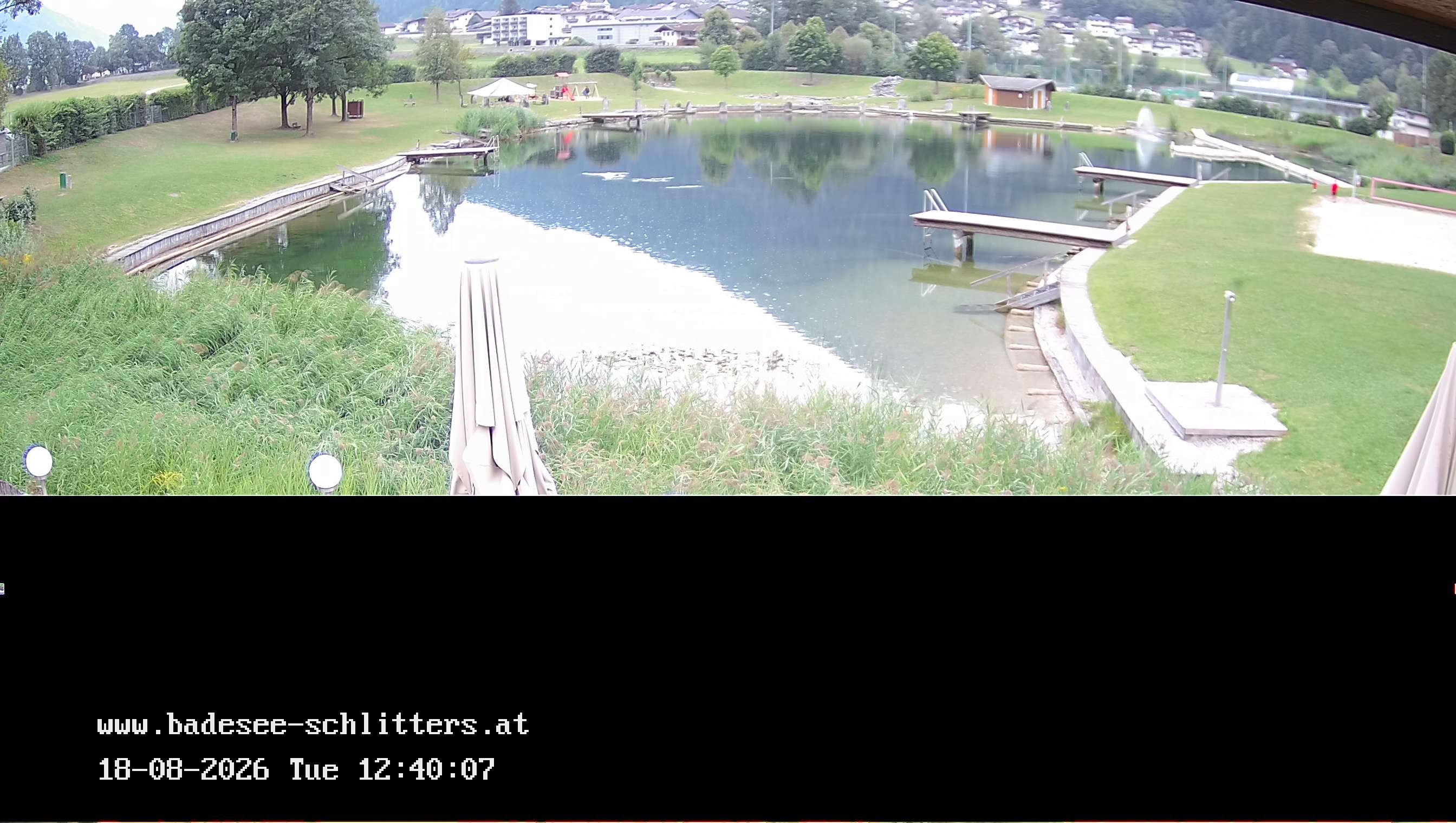 Archiv Foto Webcam Badesee Schlitters