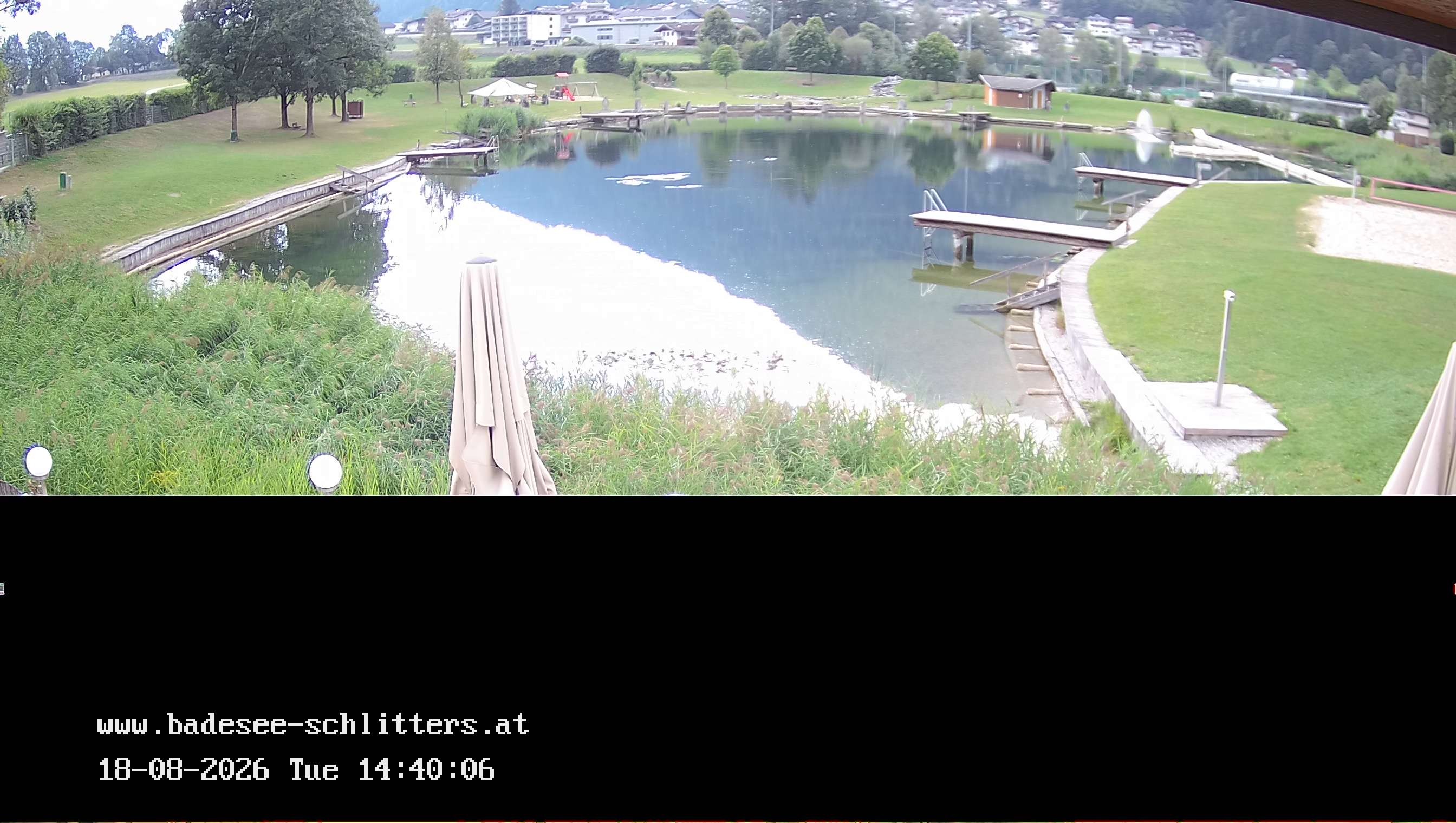Archiv Foto Webcam Badesee Schlitters