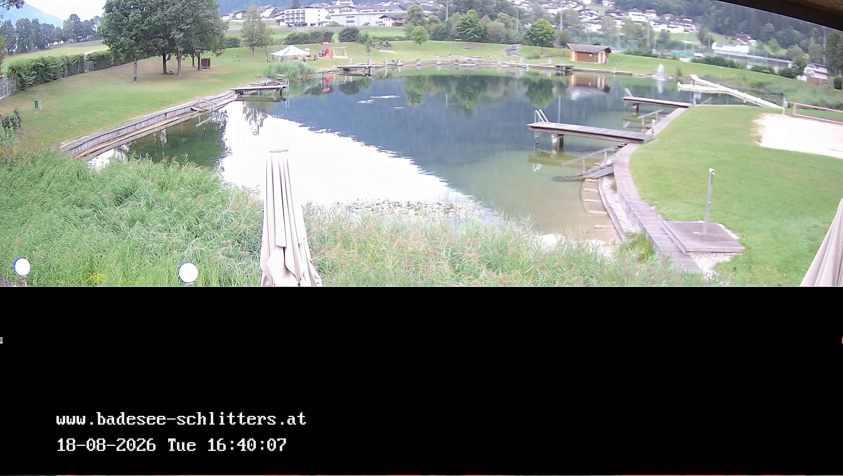 Archiv Foto Webcam Badesee Schlitters