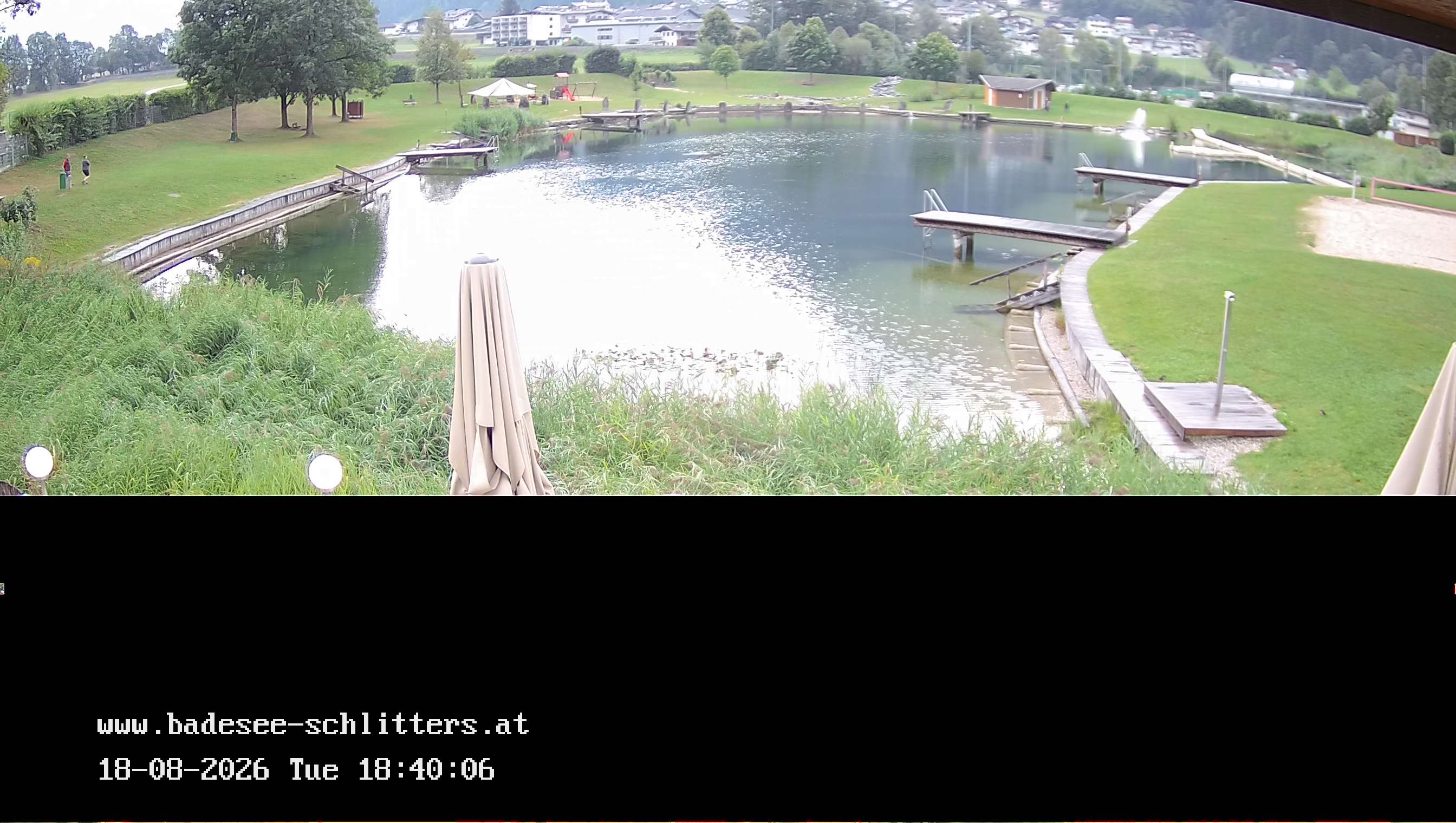 Archiv Foto Webcam Badesee Schlitters