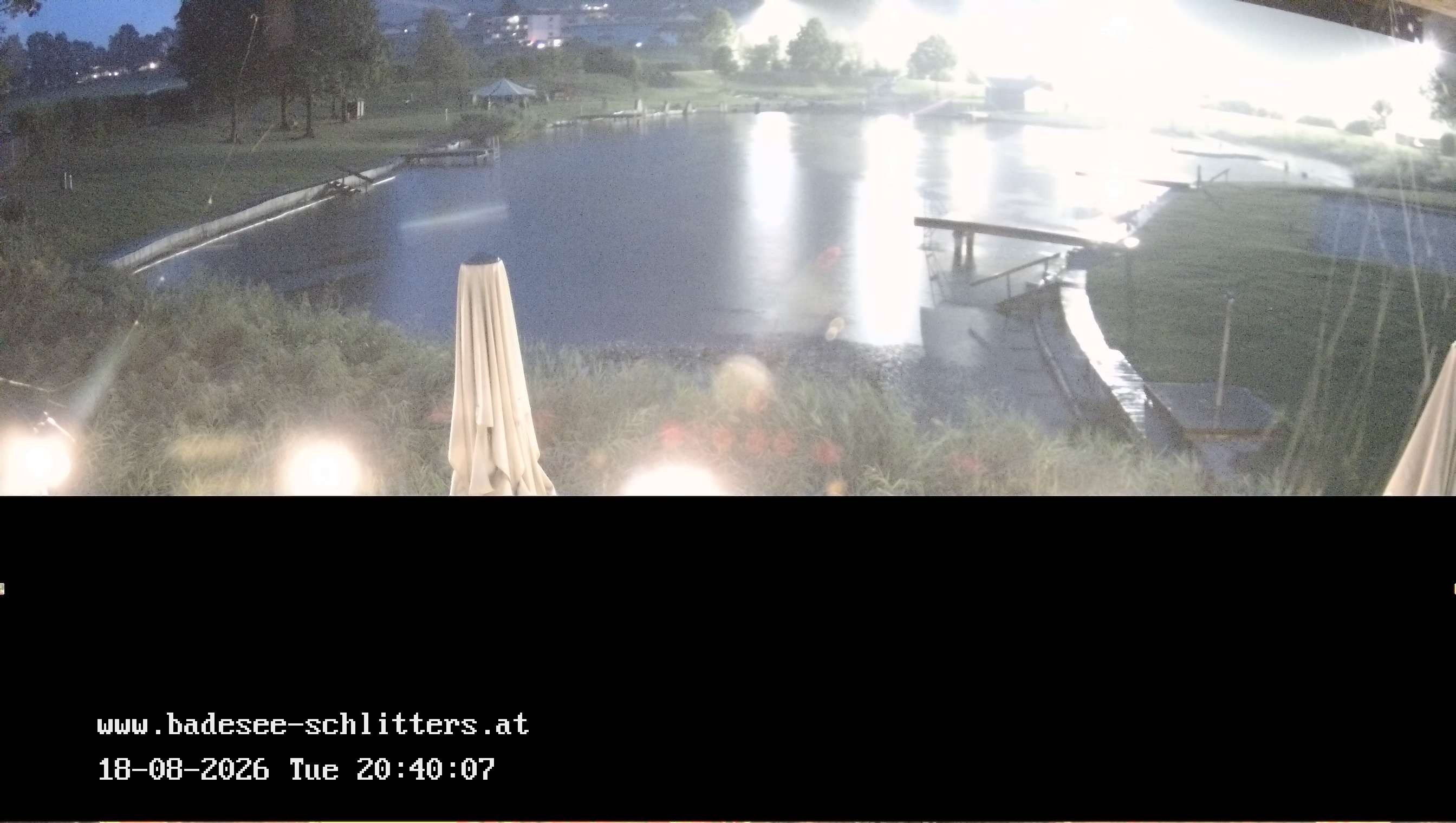 Archiv Foto Webcam Badesee Schlitters