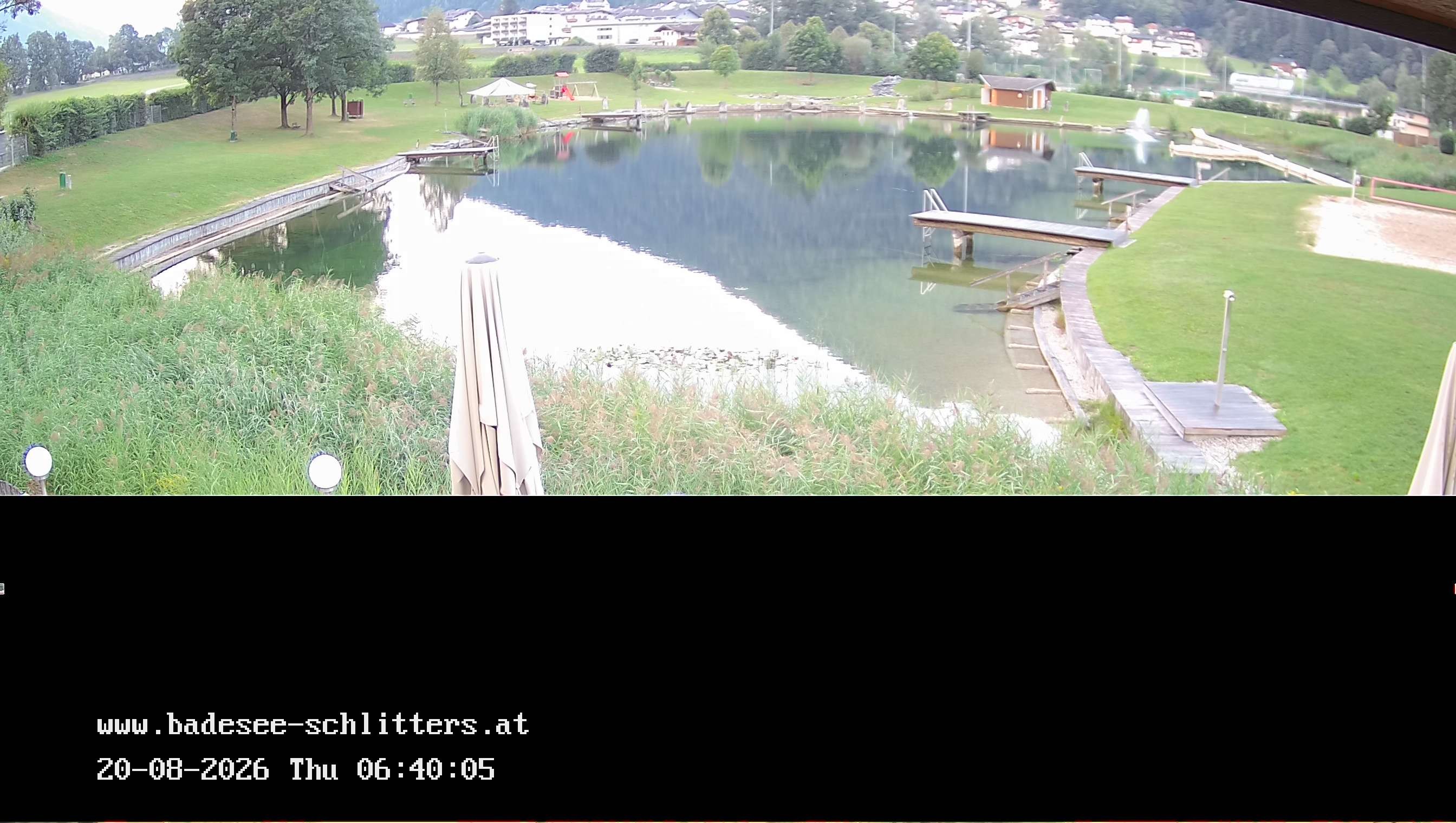 Archiv Foto Webcam Badesee Schlitters