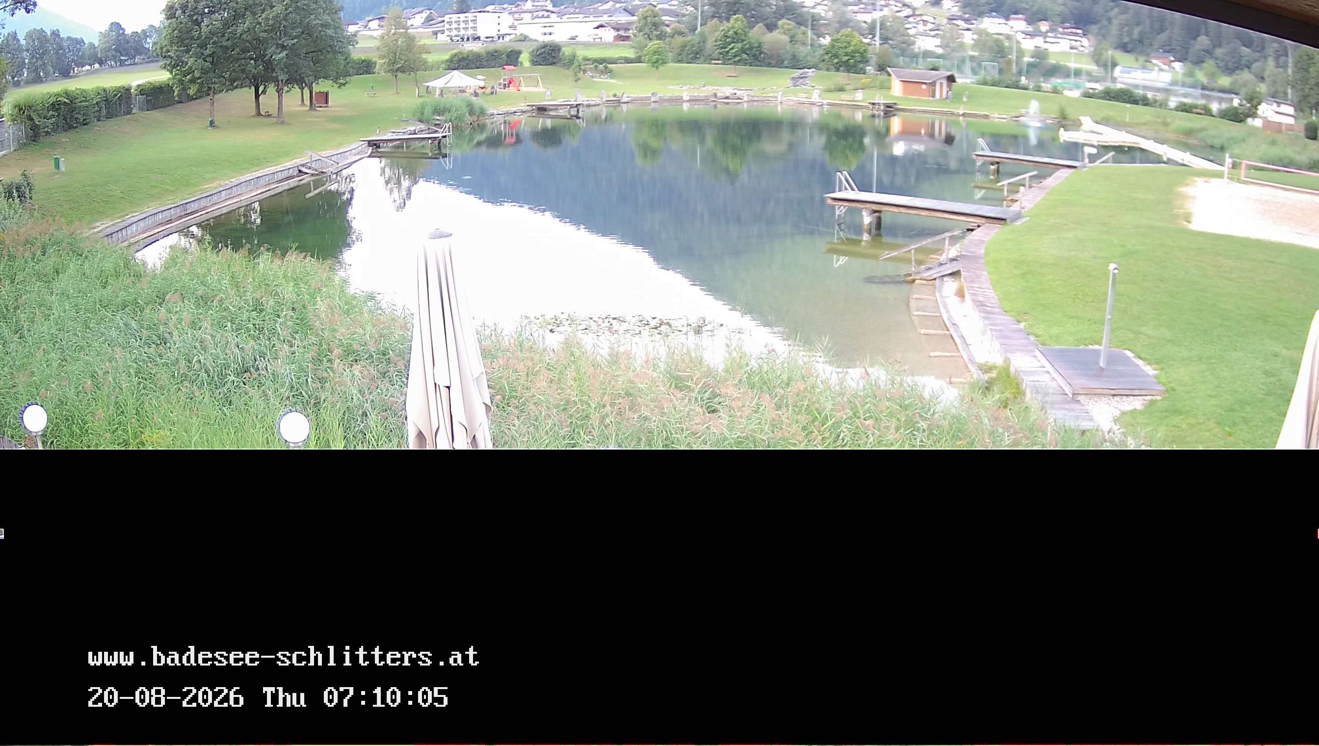 Archiv Foto Webcam Badesee Schlitters