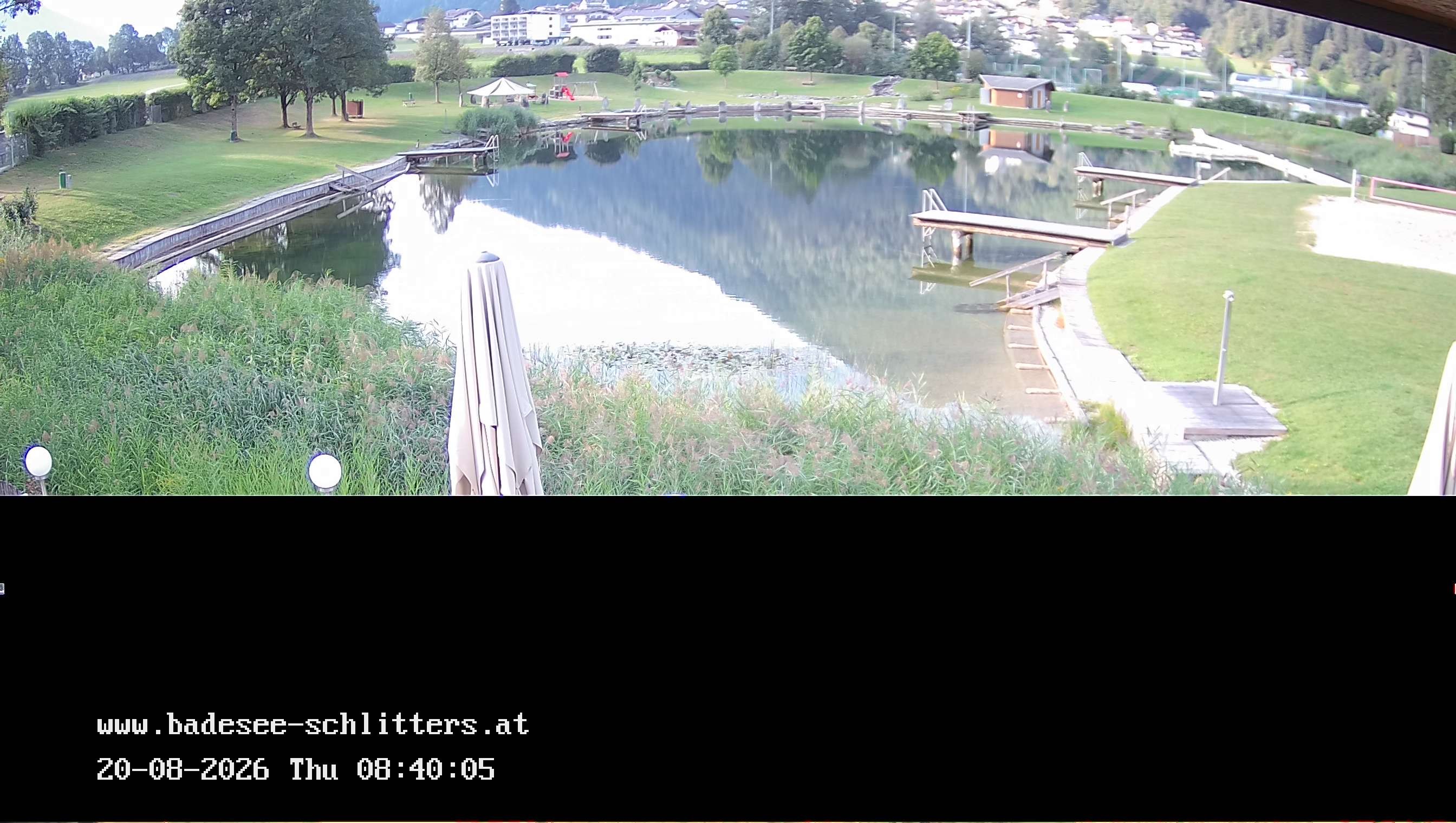 Archiv Foto Webcam Badesee Schlitters