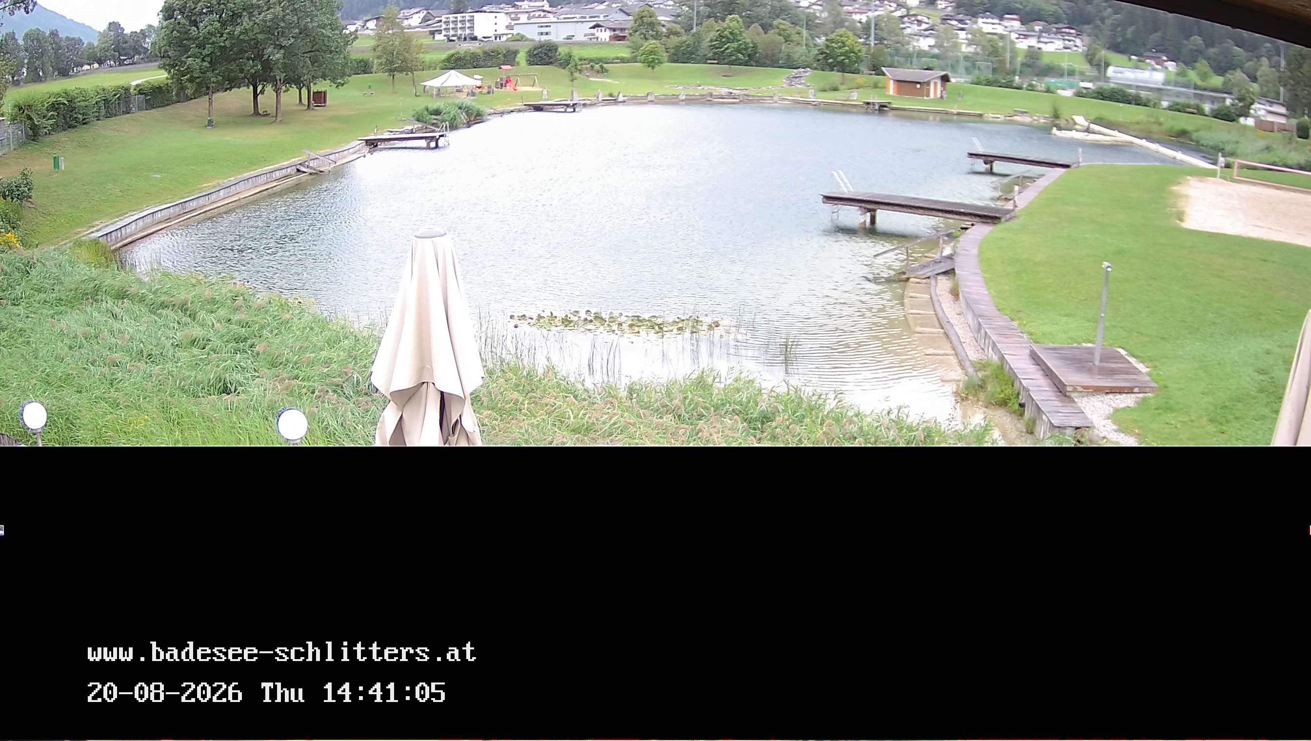 Archiv Foto Webcam Badesee Schlitters