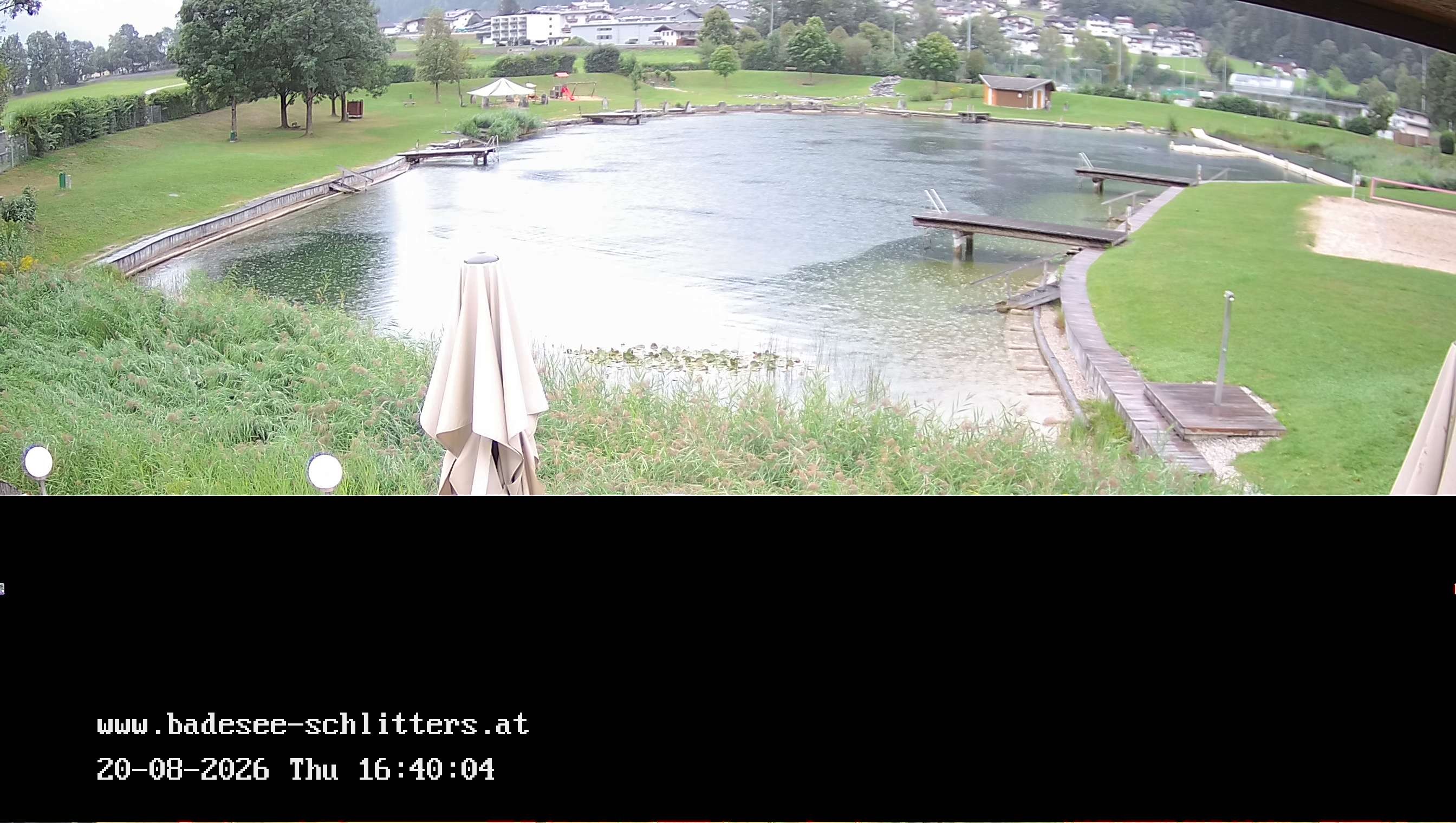 Archiv Foto Webcam Badesee Schlitters