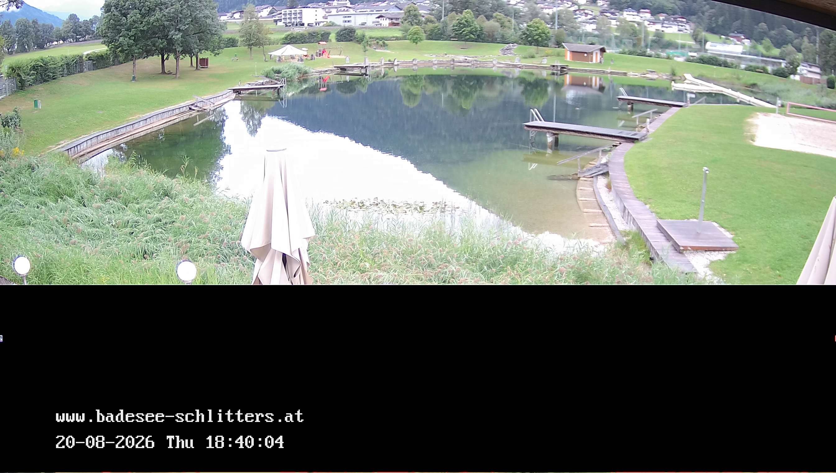 Archiv Foto Webcam Badesee Schlitters