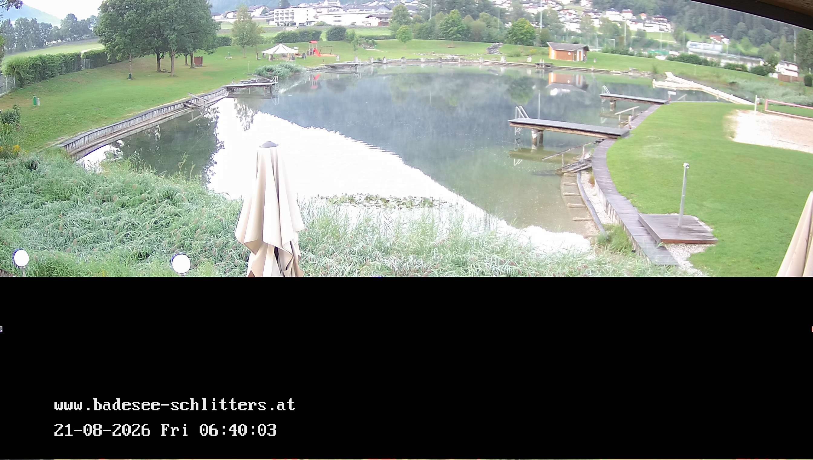 Archived image Webcam Lake Schlitters