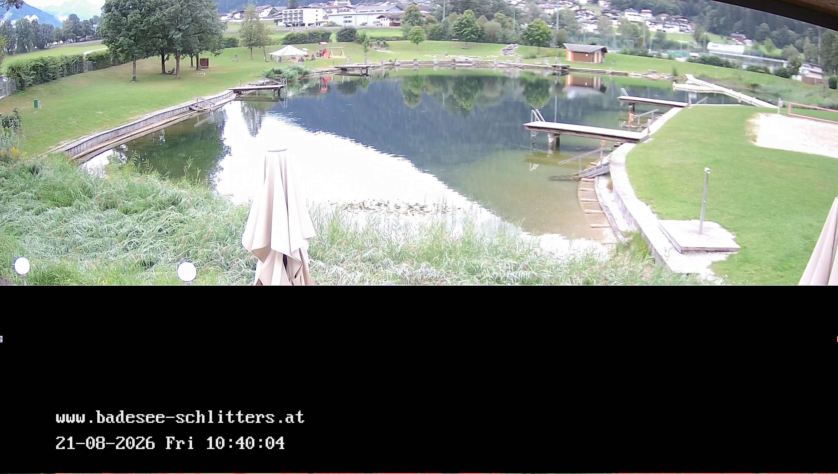 Archived image Webcam Lake Schlitters