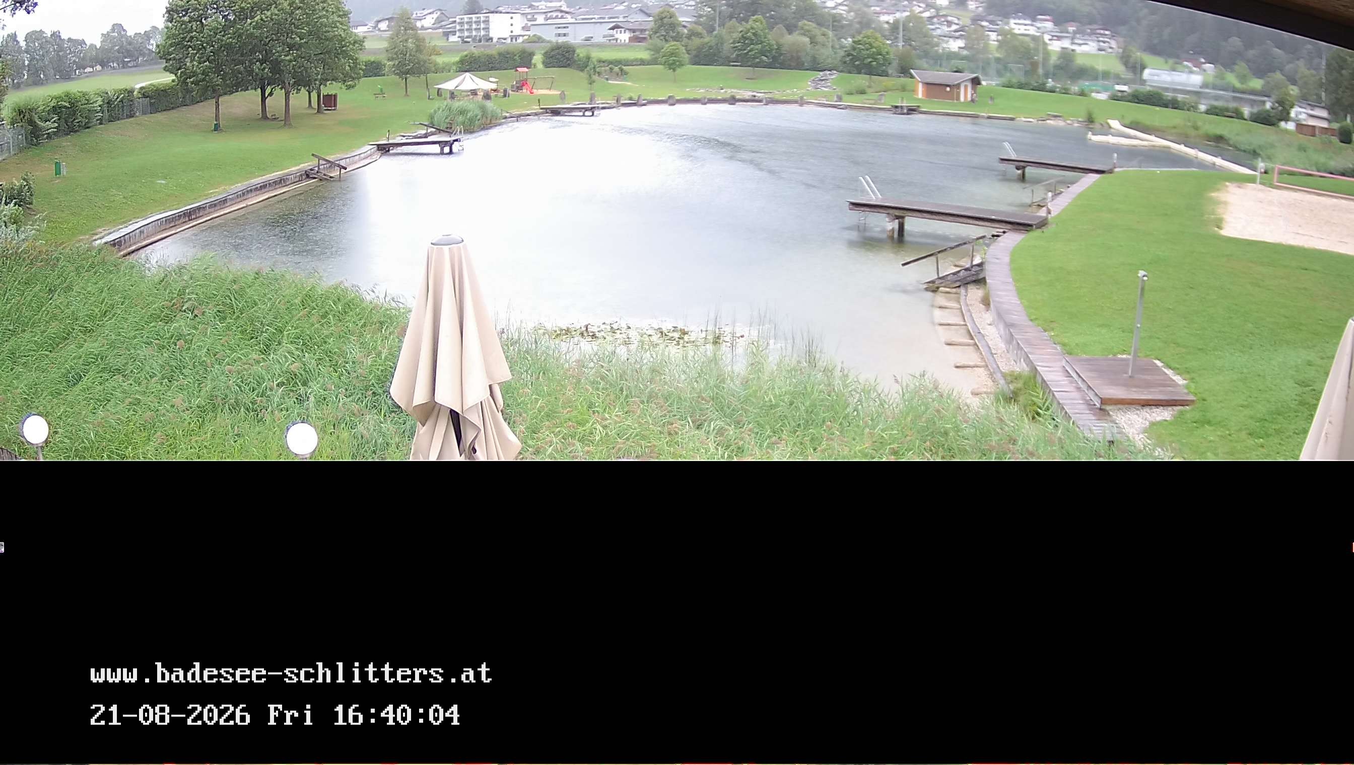 Archived image Webcam Lake Schlitters