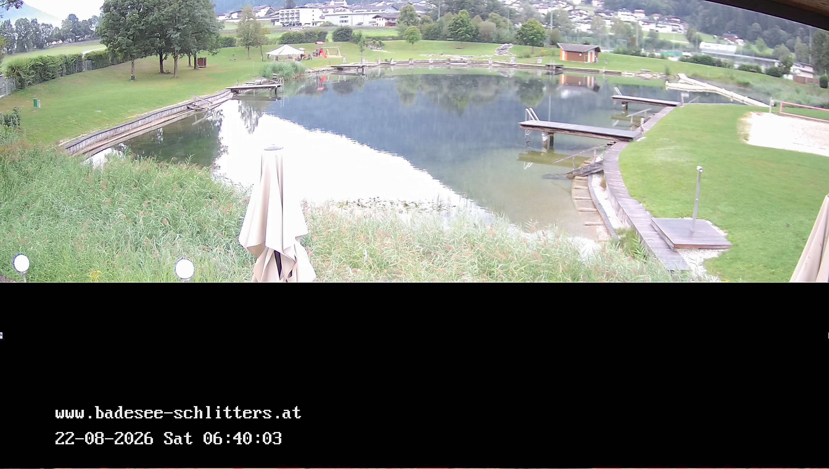 Archiv Foto Webcam Badesee Schlitters