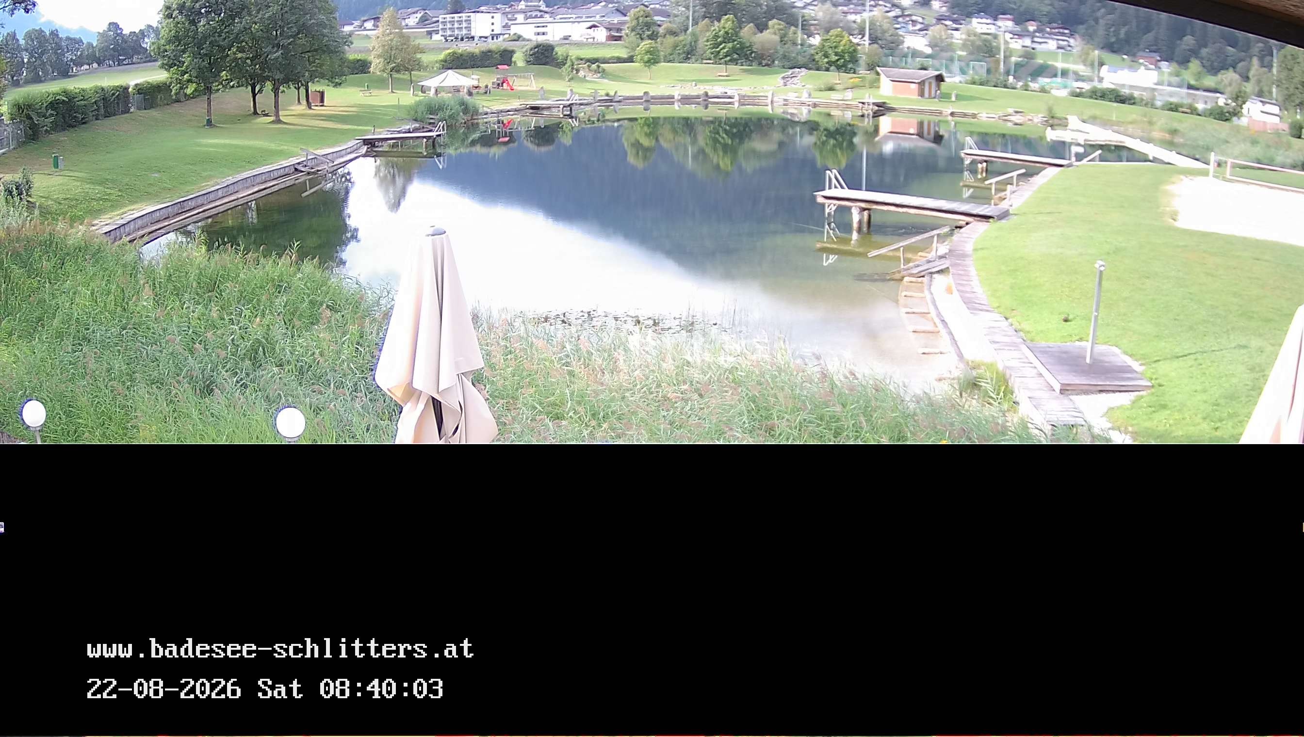 Archiv Foto Webcam Badesee Schlitters