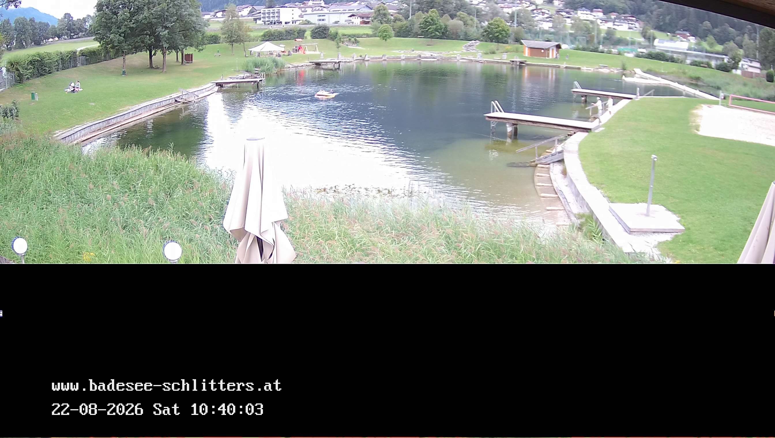 Archiv Foto Webcam Badesee Schlitters