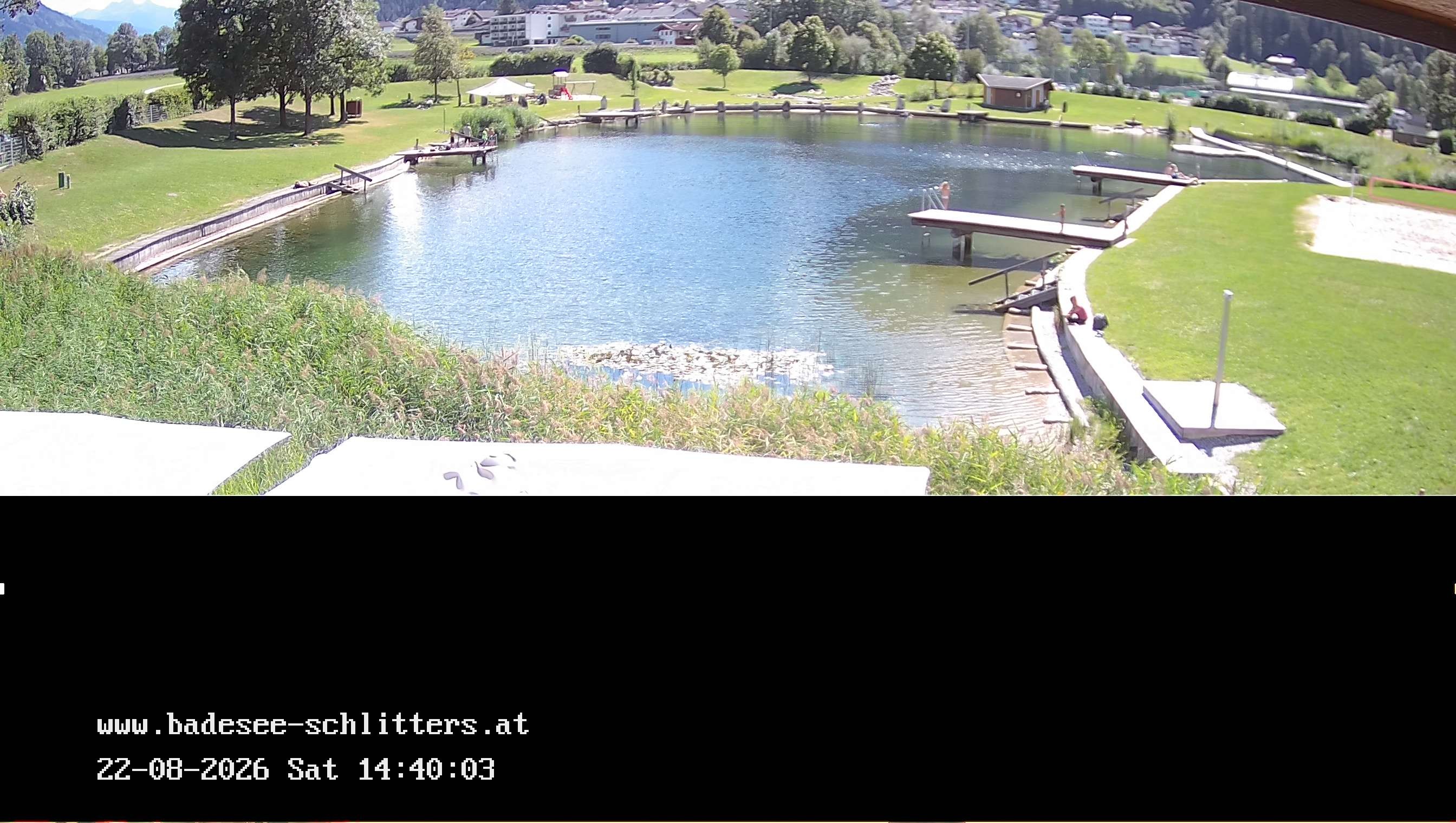 Archiv Foto Webcam Badesee Schlitters
